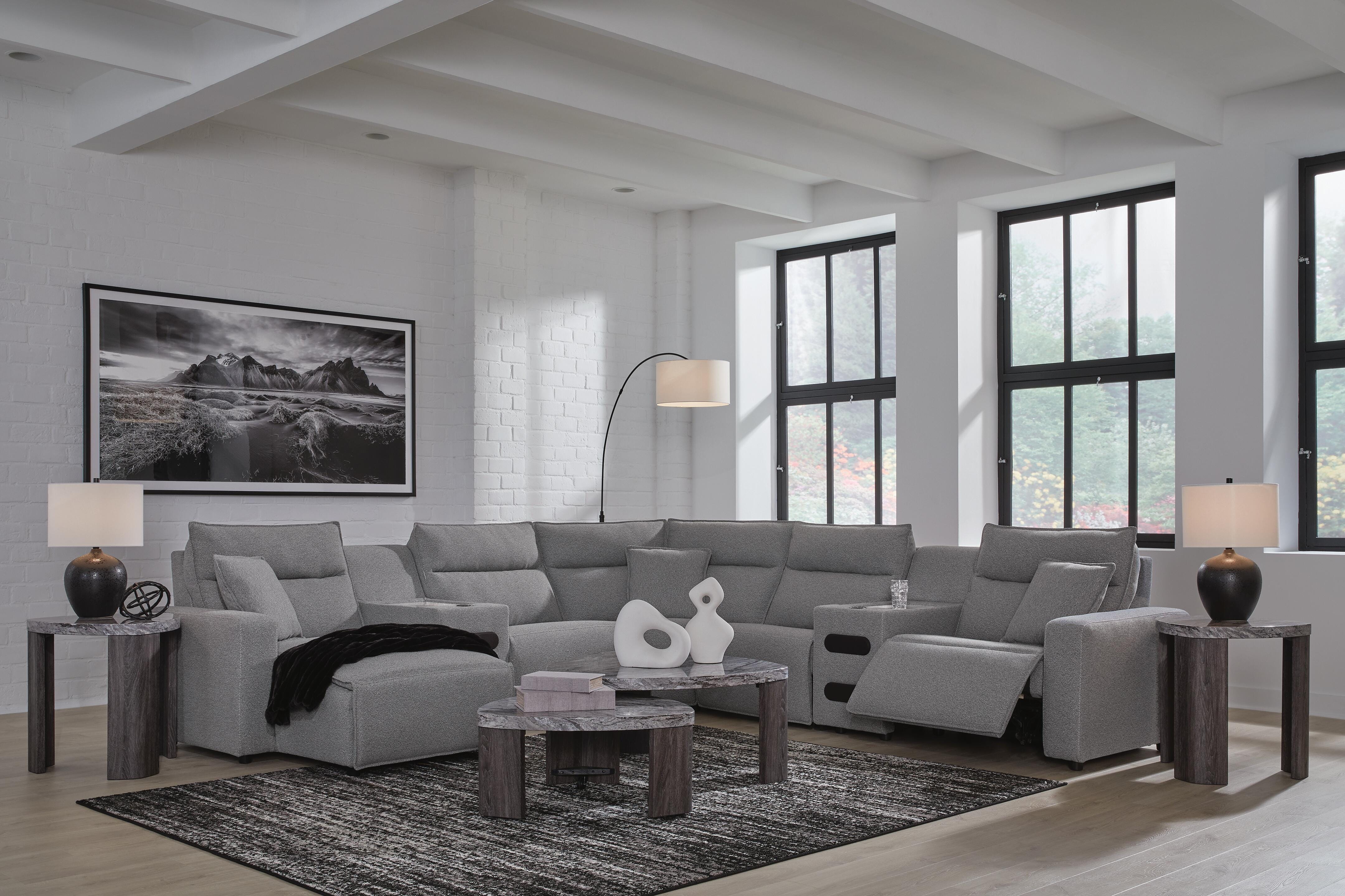 Modmax Power Reclining Sectional with Chaise - Image 33
