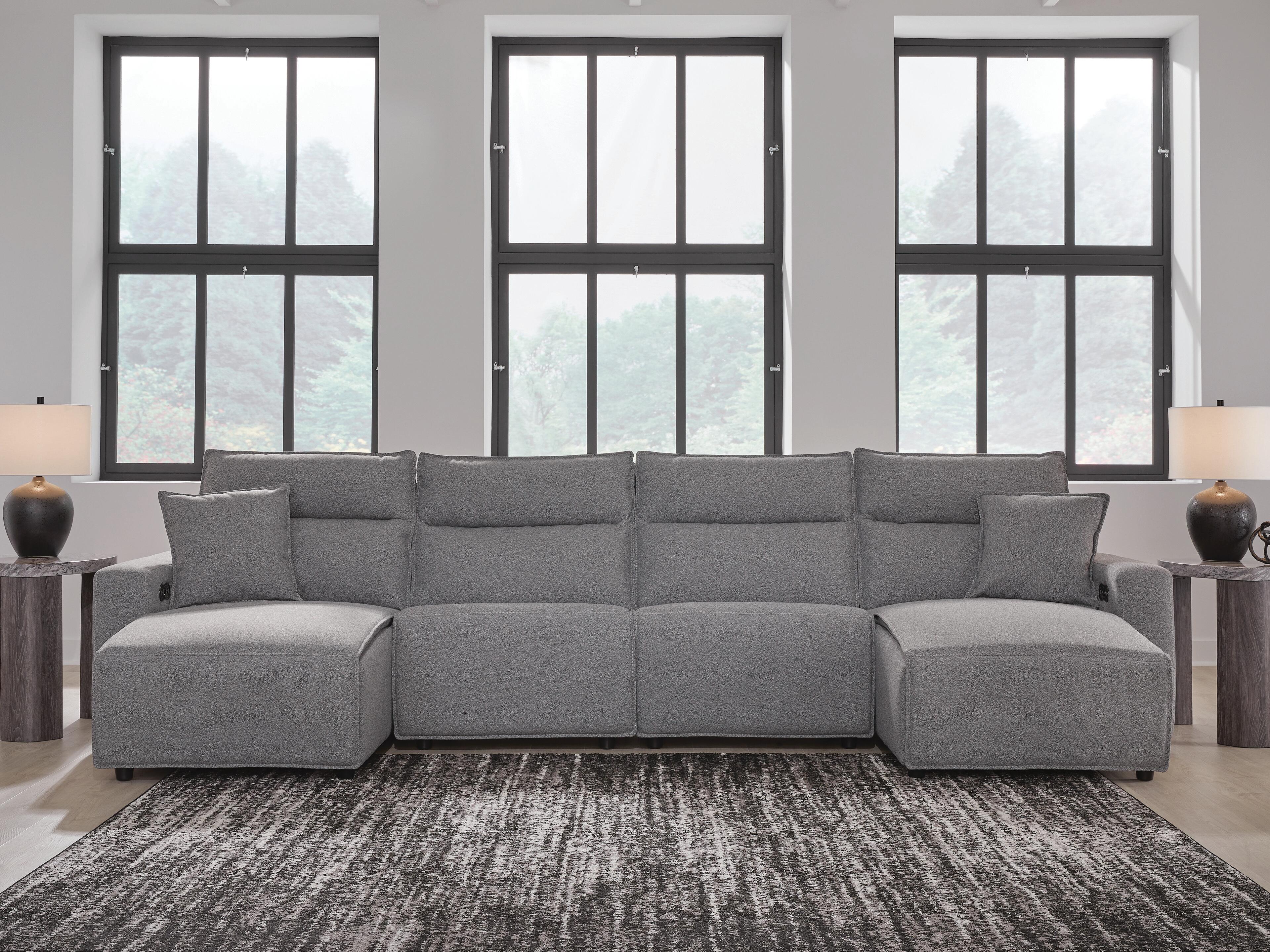 Modmax Power Reclining Sectional with Chaise - Image 36