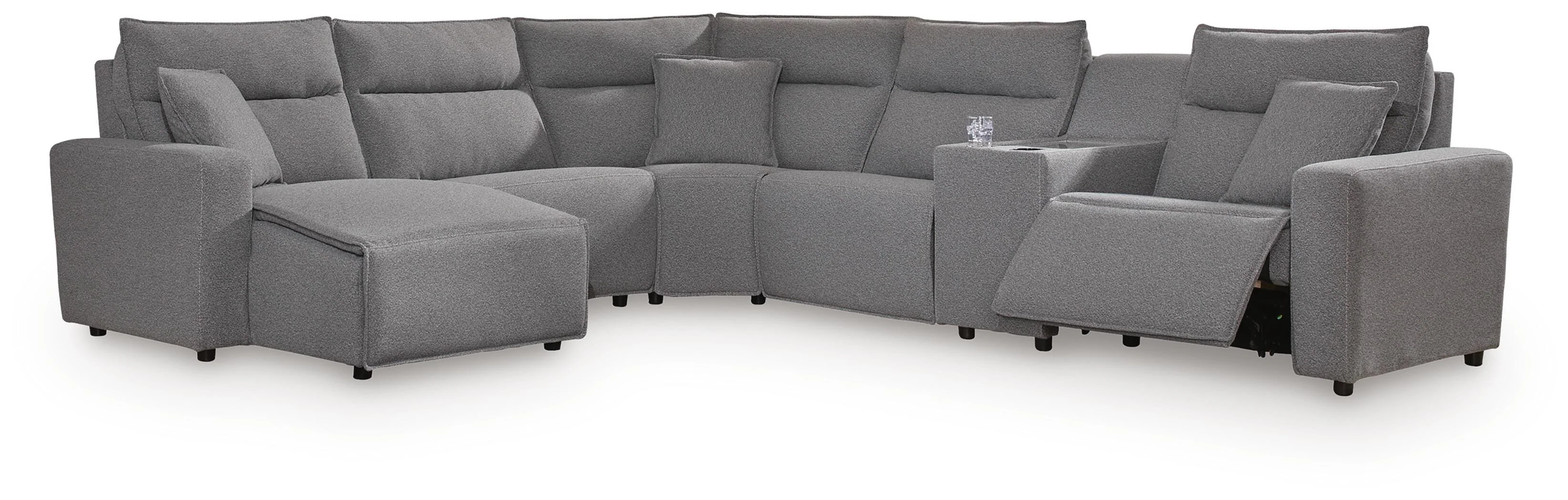 Modmax Power Reclining Sectional with Chaise - Image 38