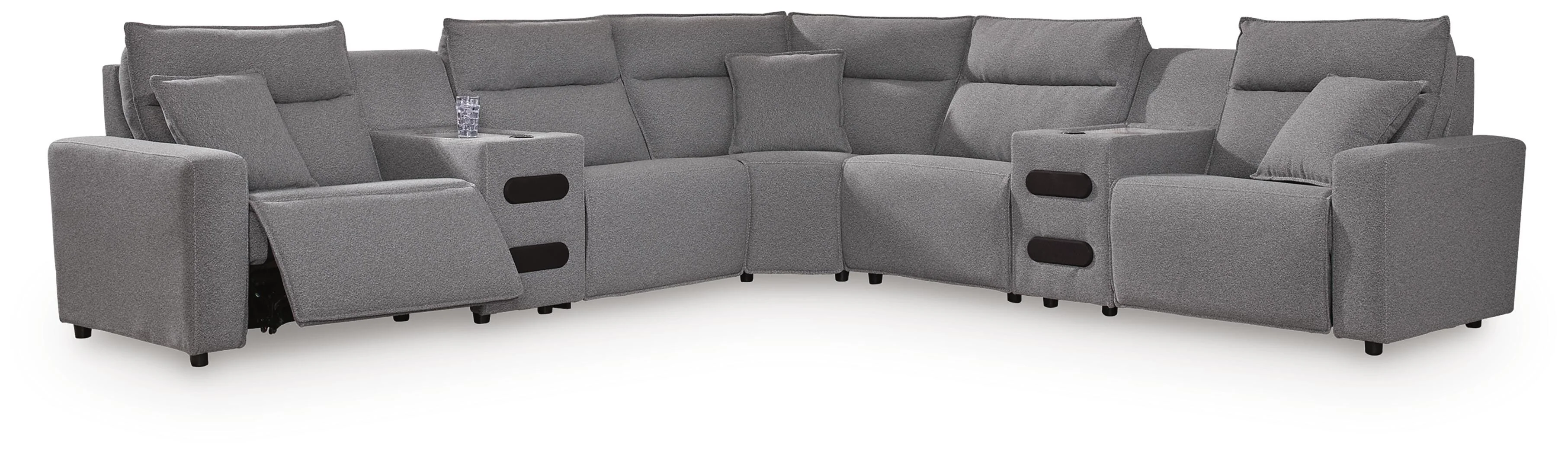 Modmax Power Reclining Sectional with Chaise - Image 45