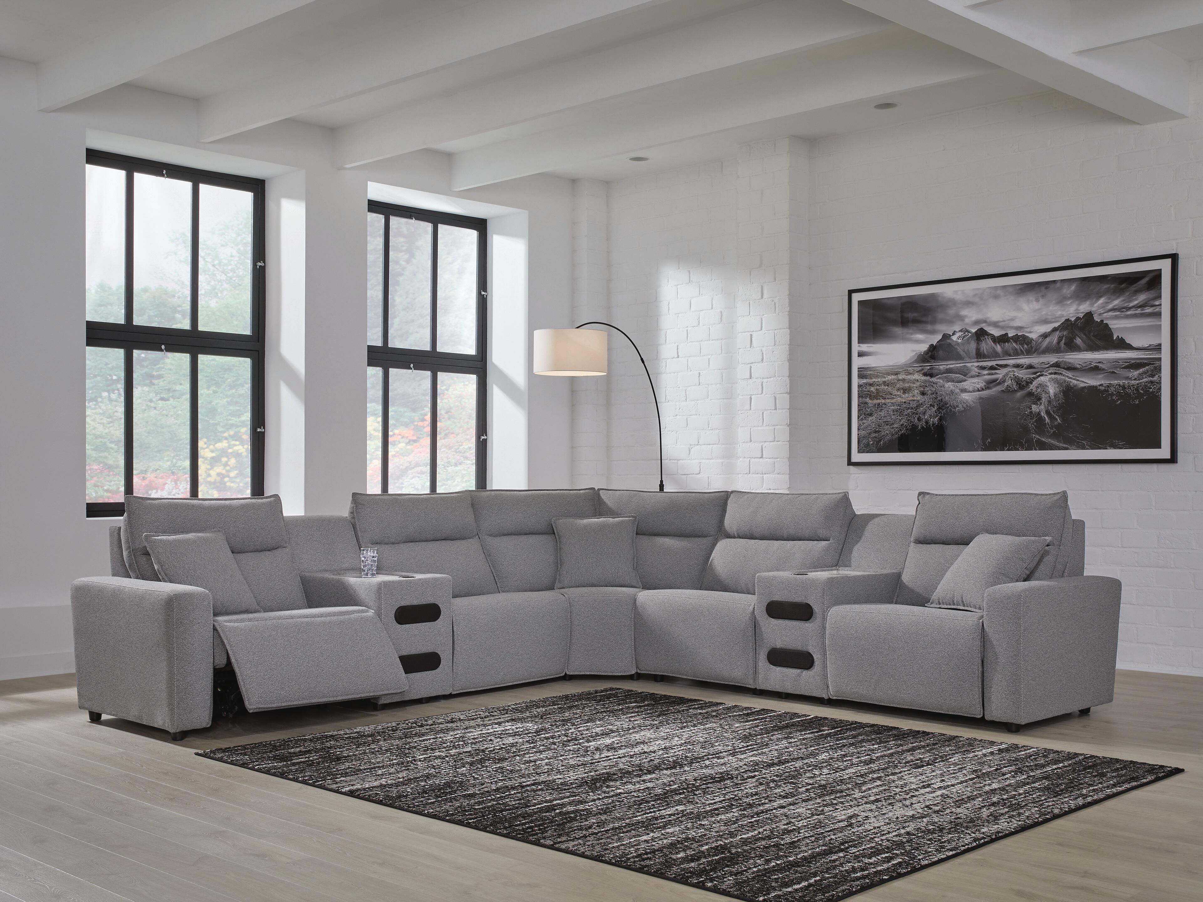Modmax Power Reclining Sectional with Chaise - Image 46