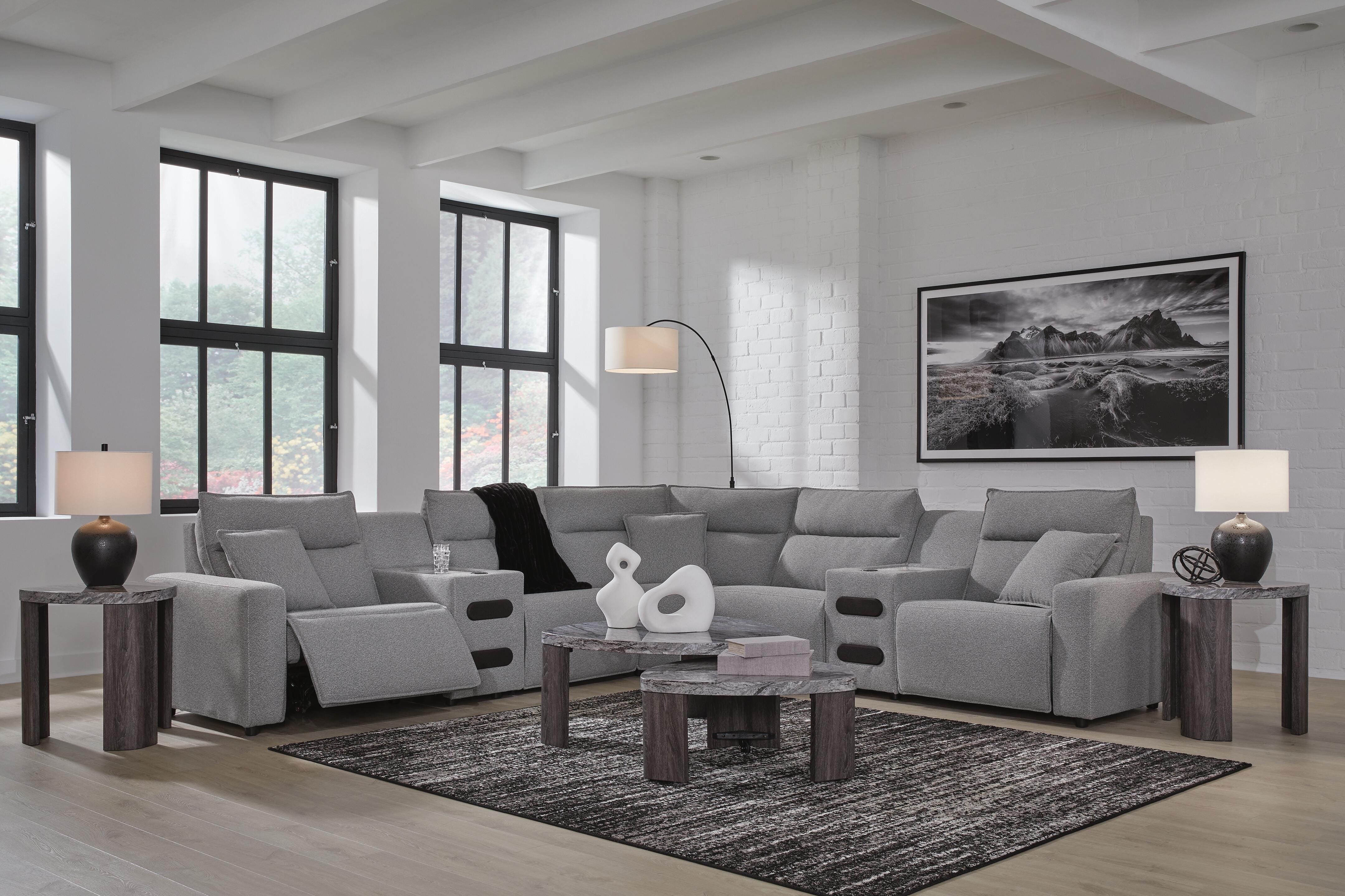 Modmax Power Reclining Sectional with Chaise - Image 50
