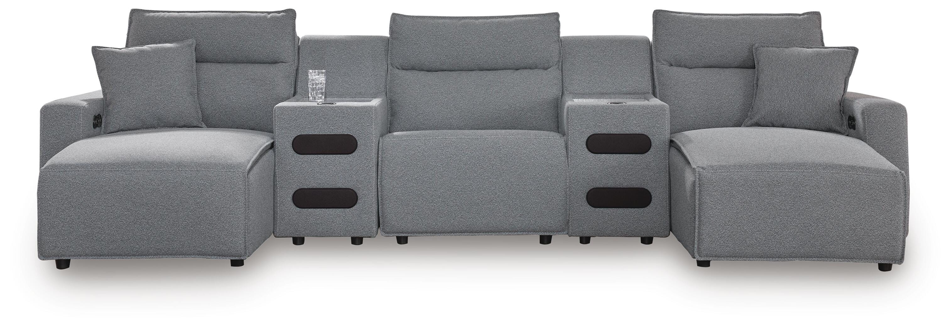 Modmax Power Reclining Sectional with Chaise - Image 51