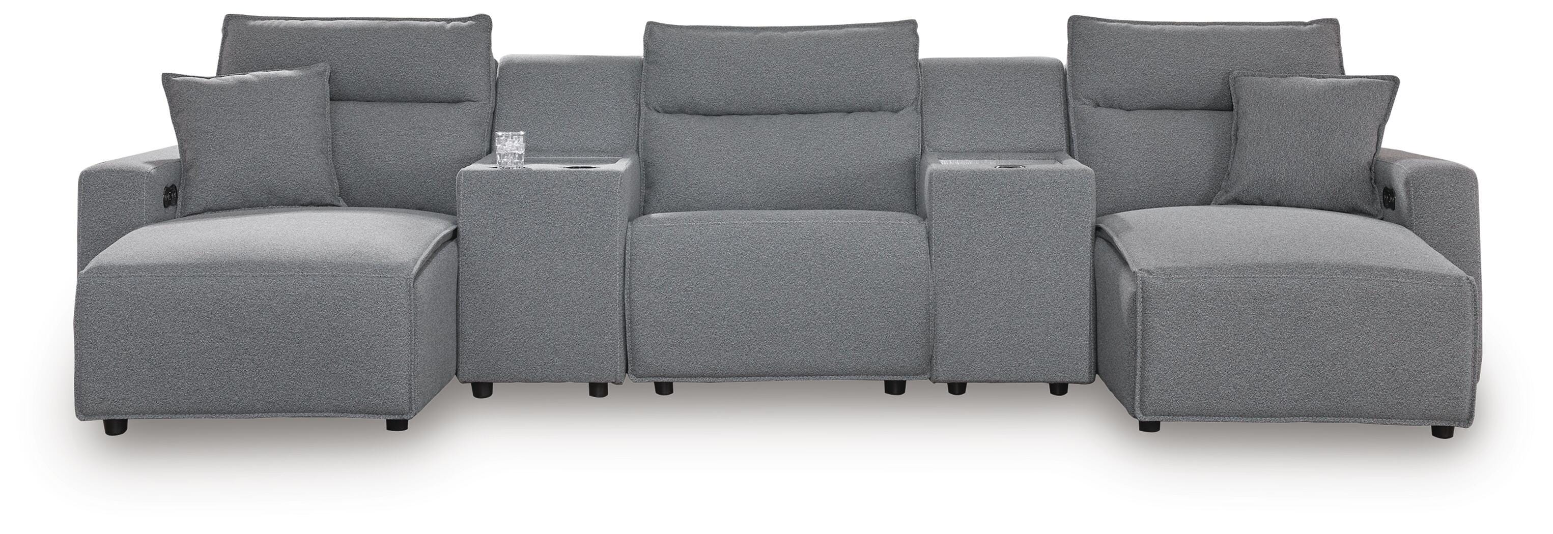 Modmax Power Reclining Sectional with Chaise - Image 55