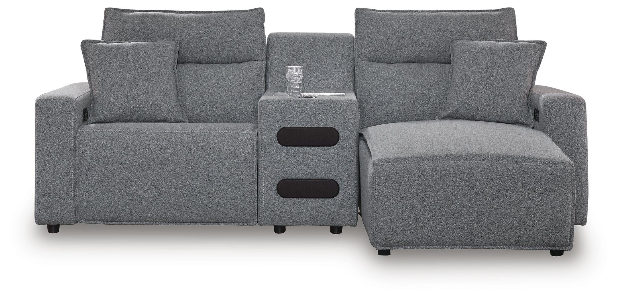 Modmax Power Reclining Sectional with Chaise - Image 60