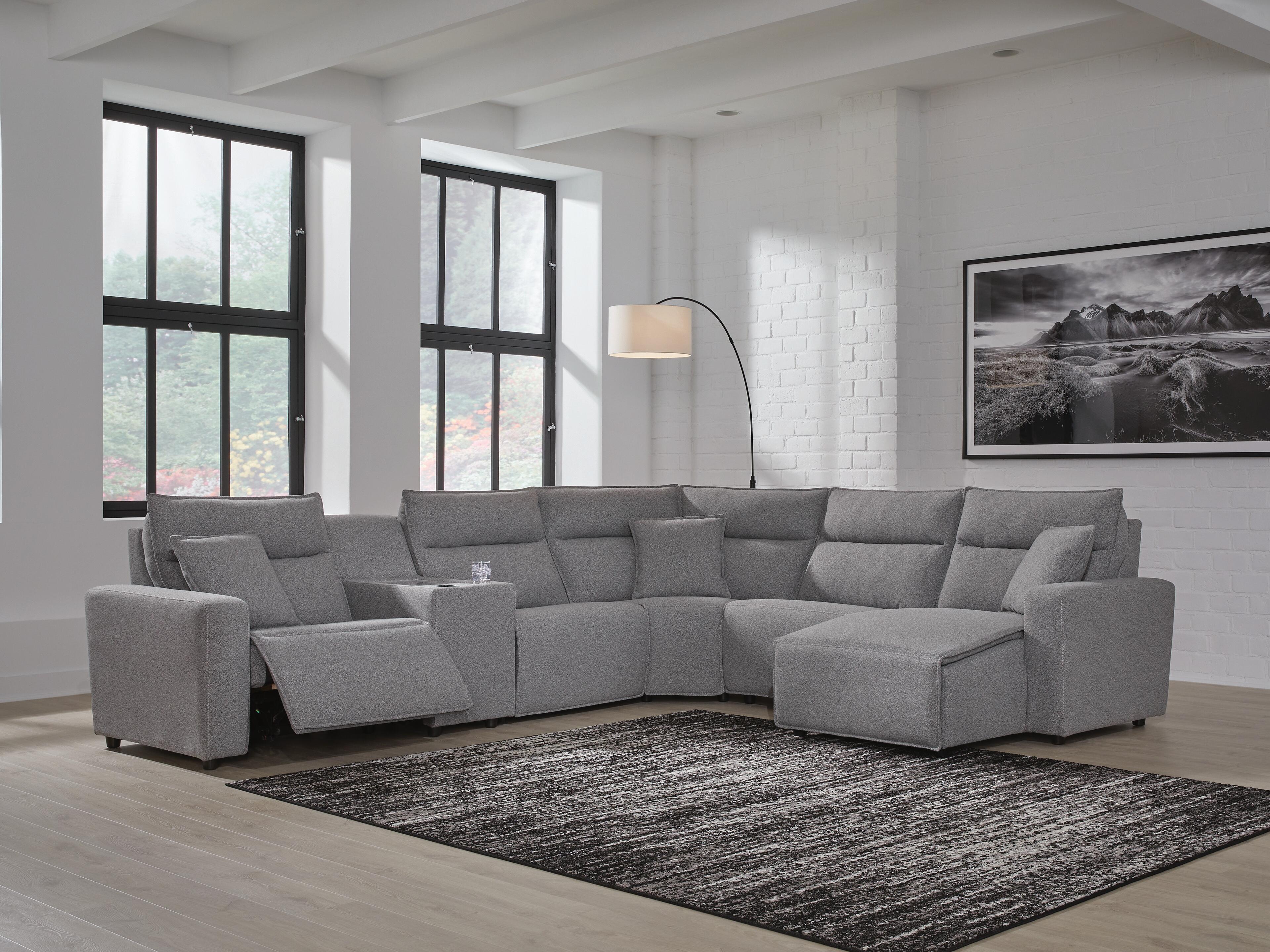 Modmax Power Reclining Sectional with Chaise - Image 64