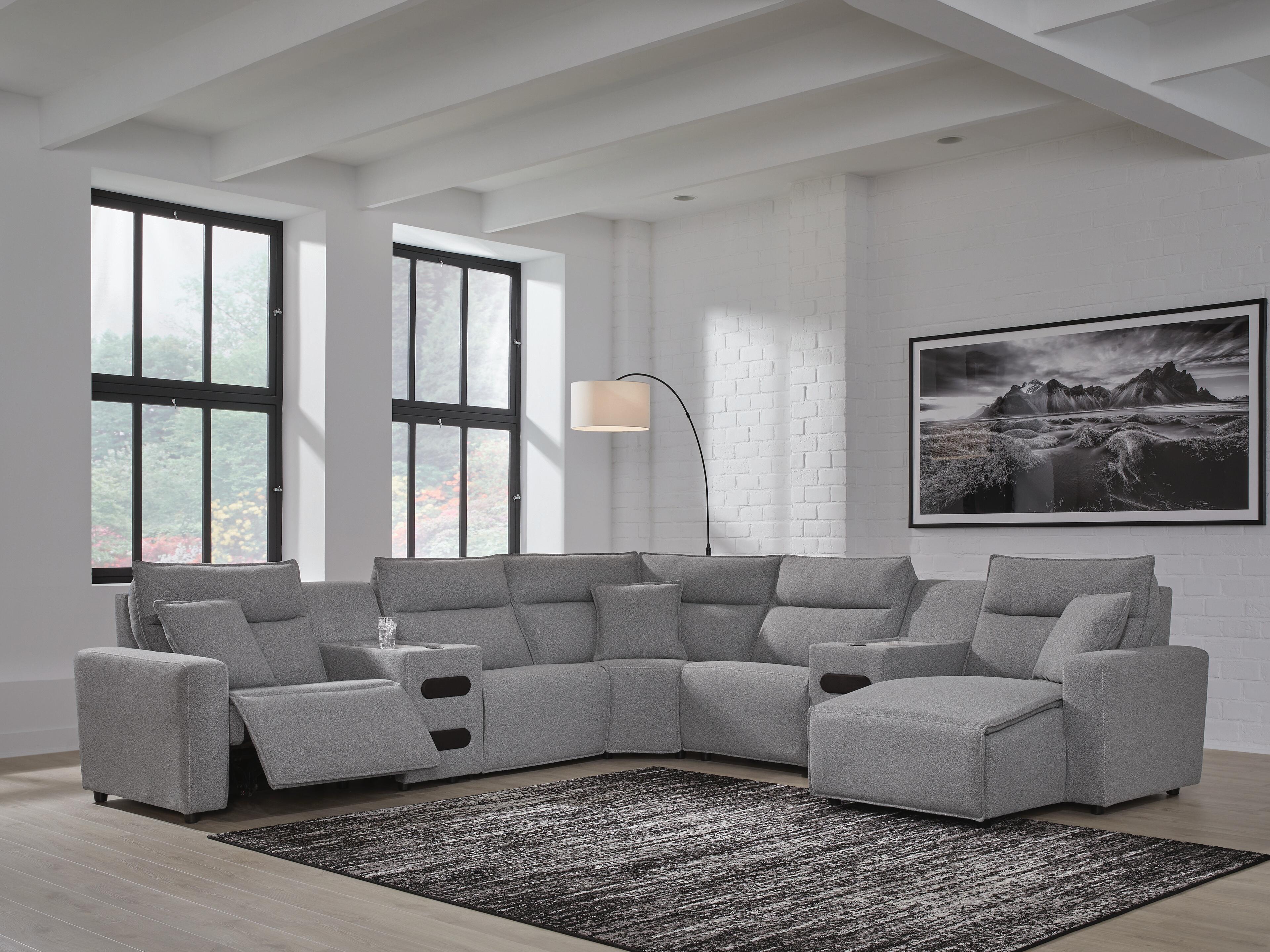 Modmax Power Reclining Sectional with Chaise - Image 67