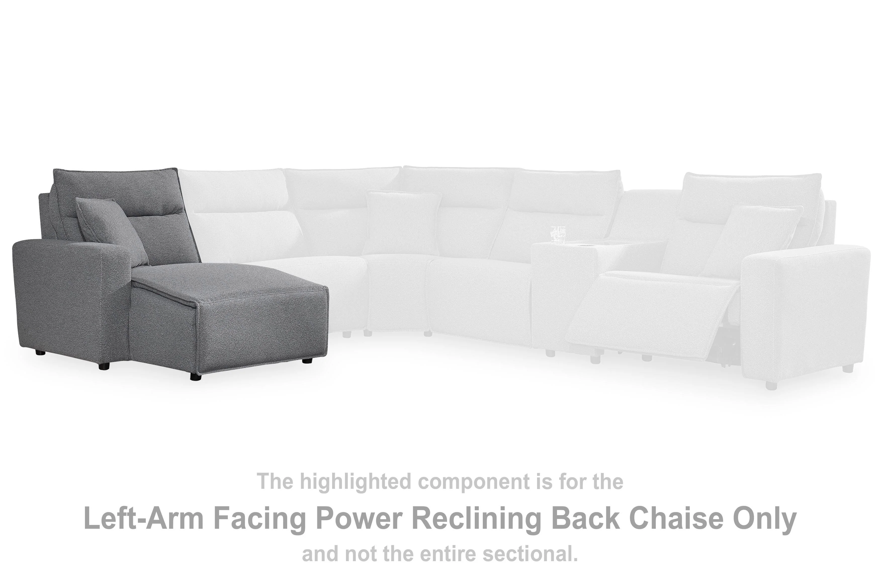 Modmax Power Reclining Sectional with Chaise - Image 8