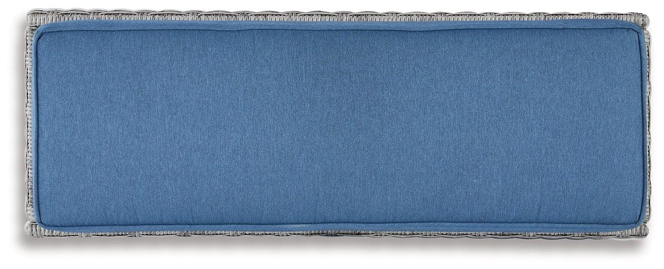 Naples Beach Outdoor Bench with Cushion - Image 7