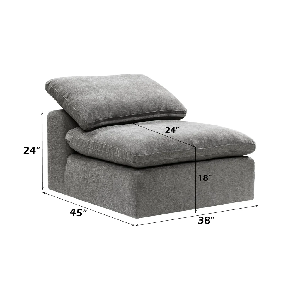 Naveen Modular - Armless Chair - Image 6
