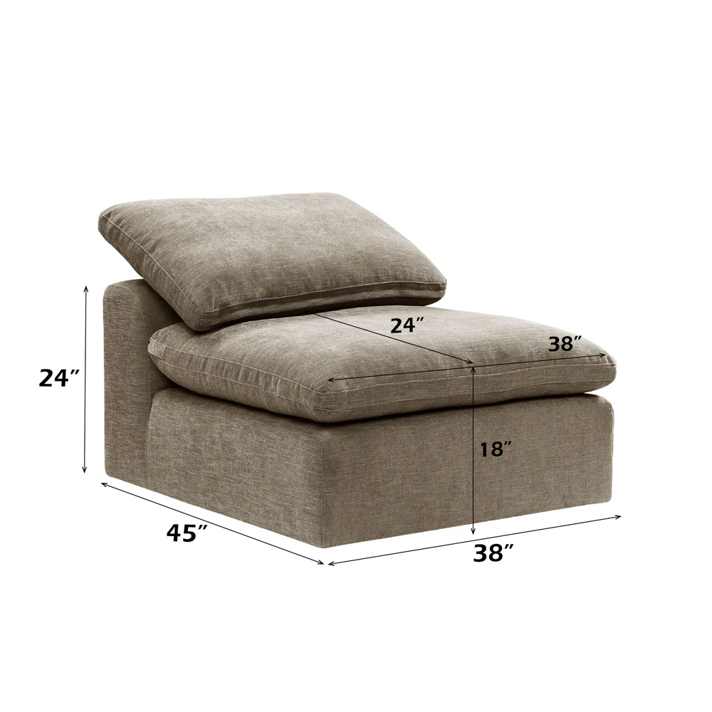 Naveen Modular - Armless Chair - Image 6