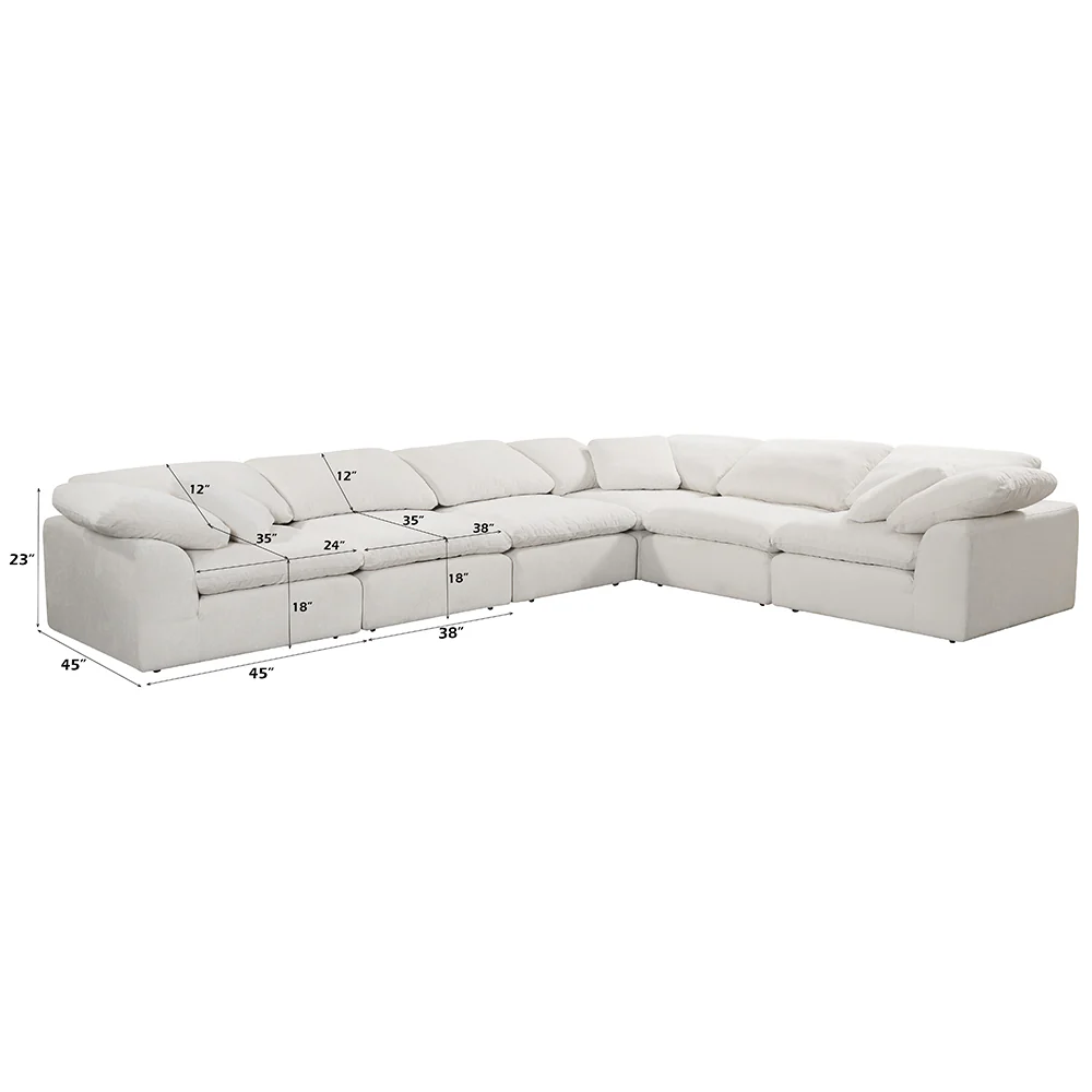 Naveen Modular - Armless Chair - Image 19