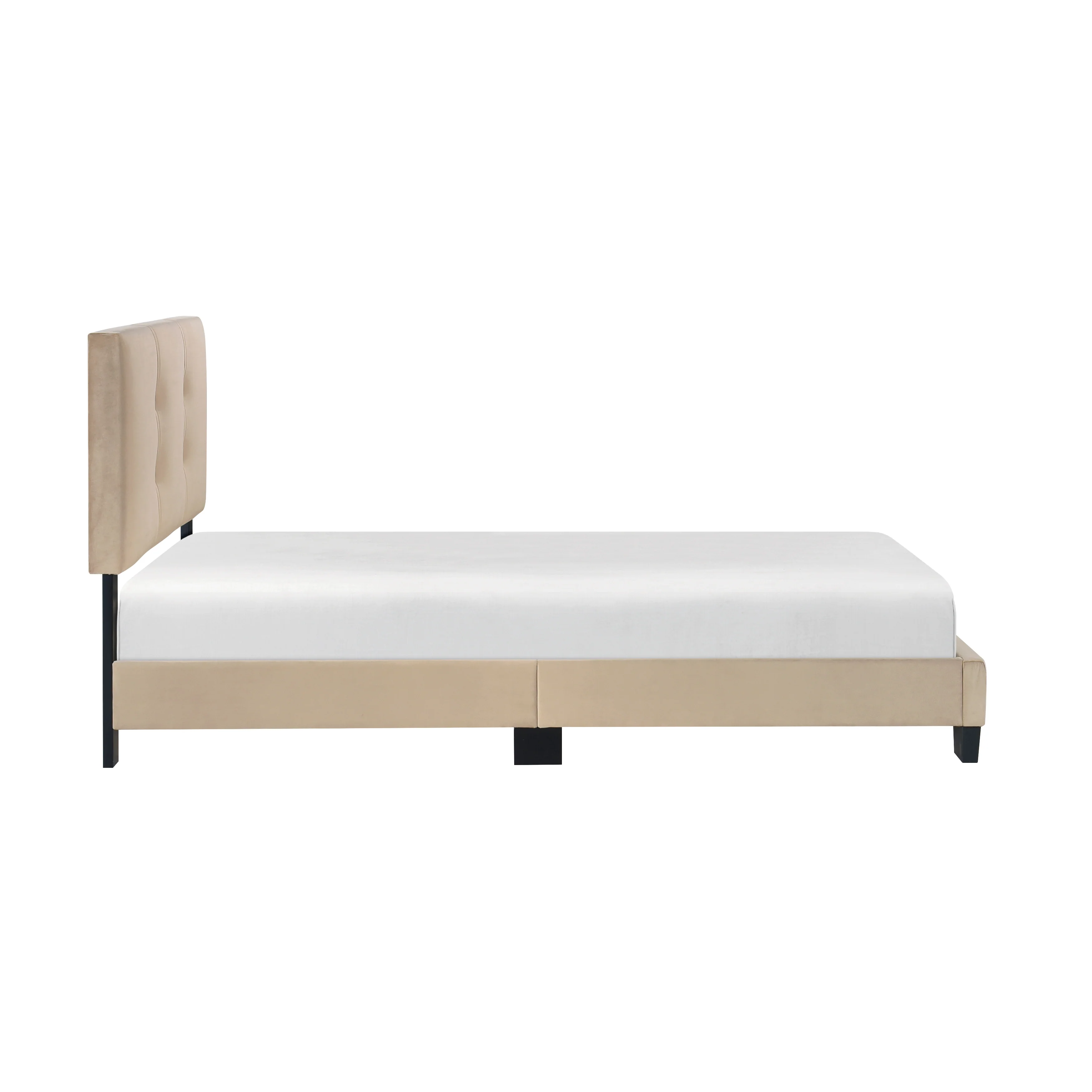 Newberry Twin Platform Bed in Brown - 1350BRT-1 - Image 6