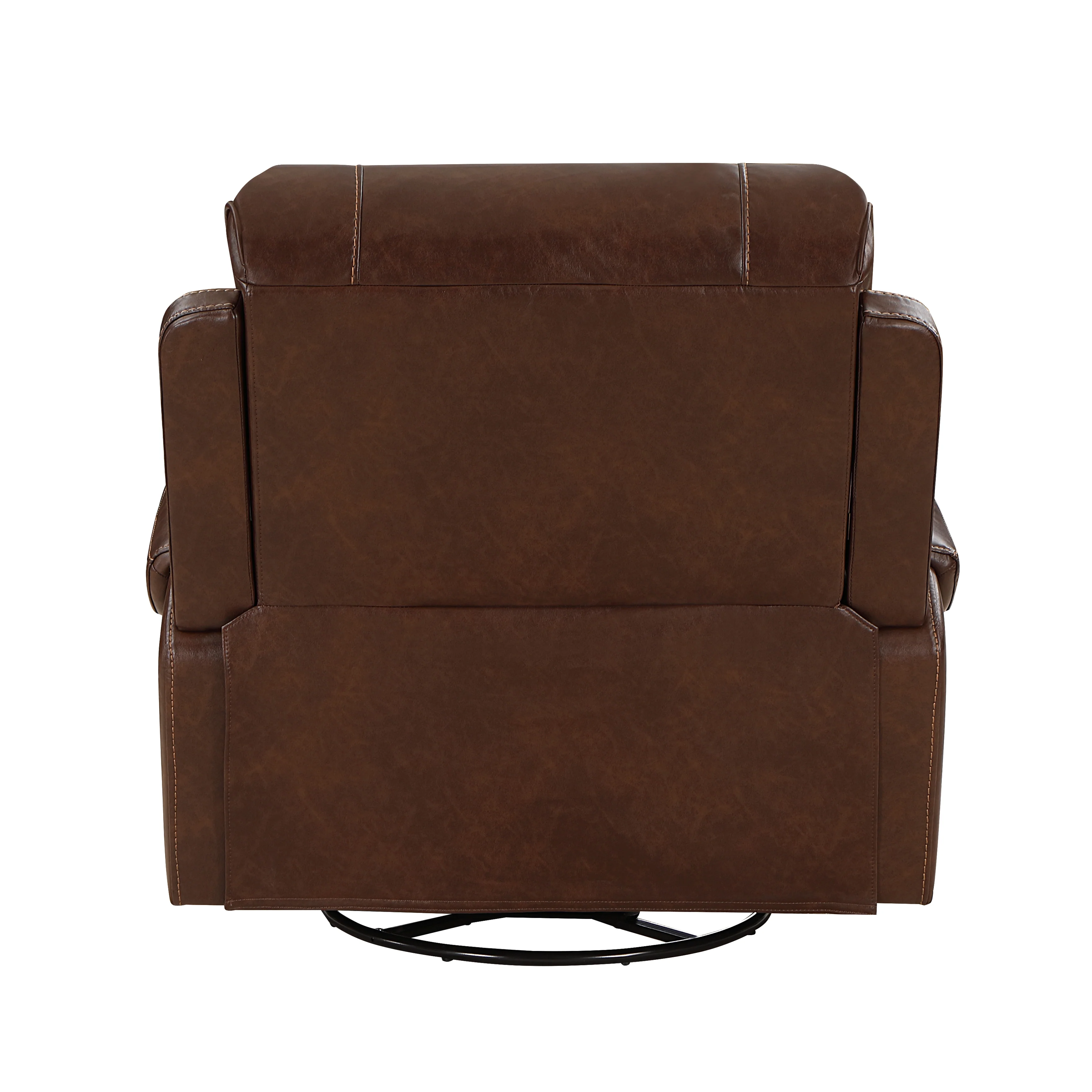 Newnan Swivel Glider Reclining Chair in Brown - 8549BRW-1 - Image 4
