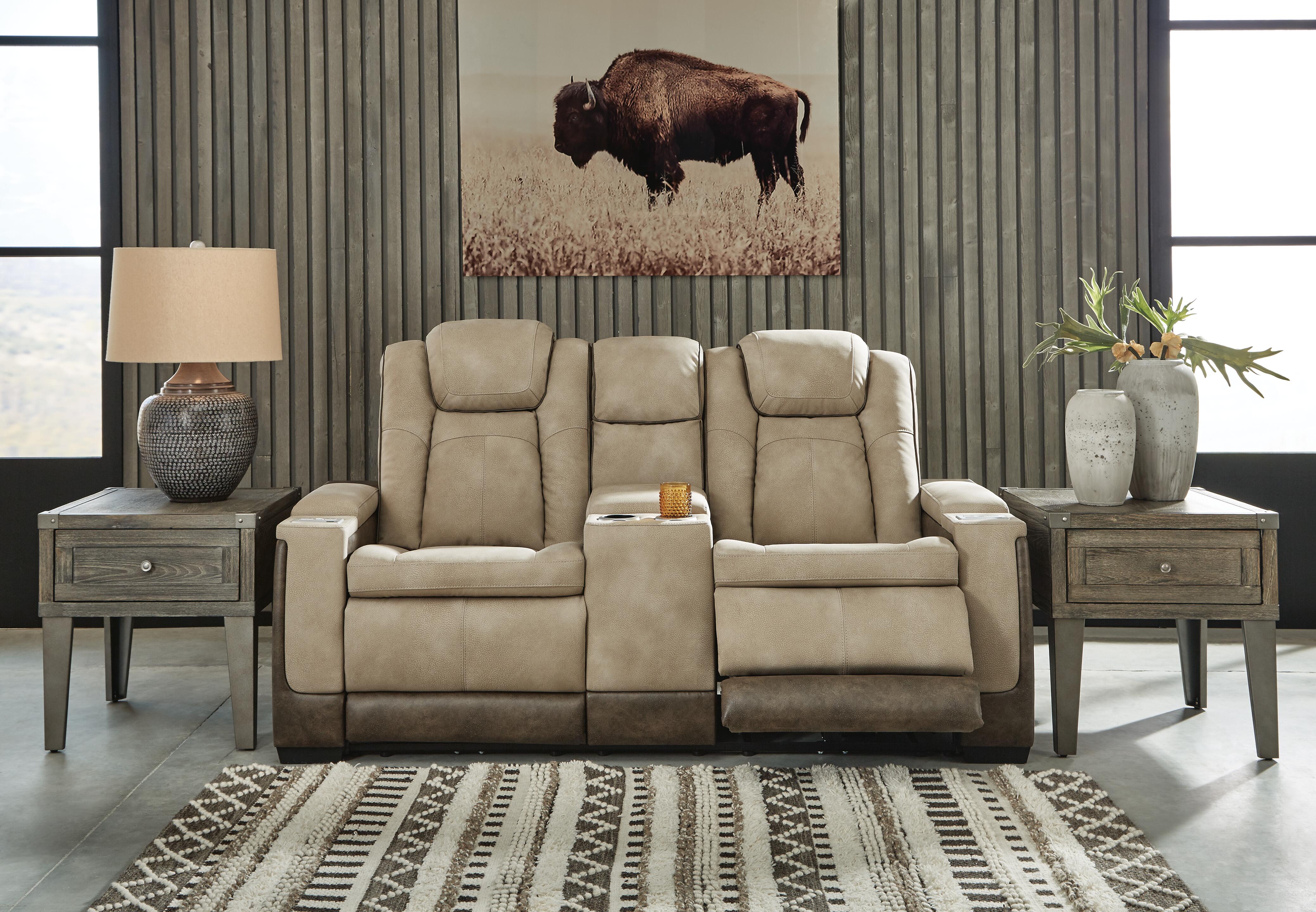 Next-Gen DuraPella Power Reclining Loveseat with Console - Image 33