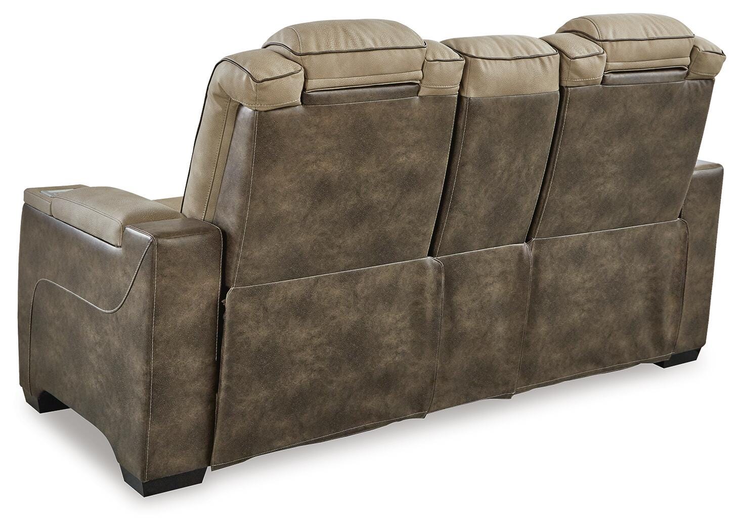 Next-Gen DuraPella Power Reclining Loveseat with Console - Image 36