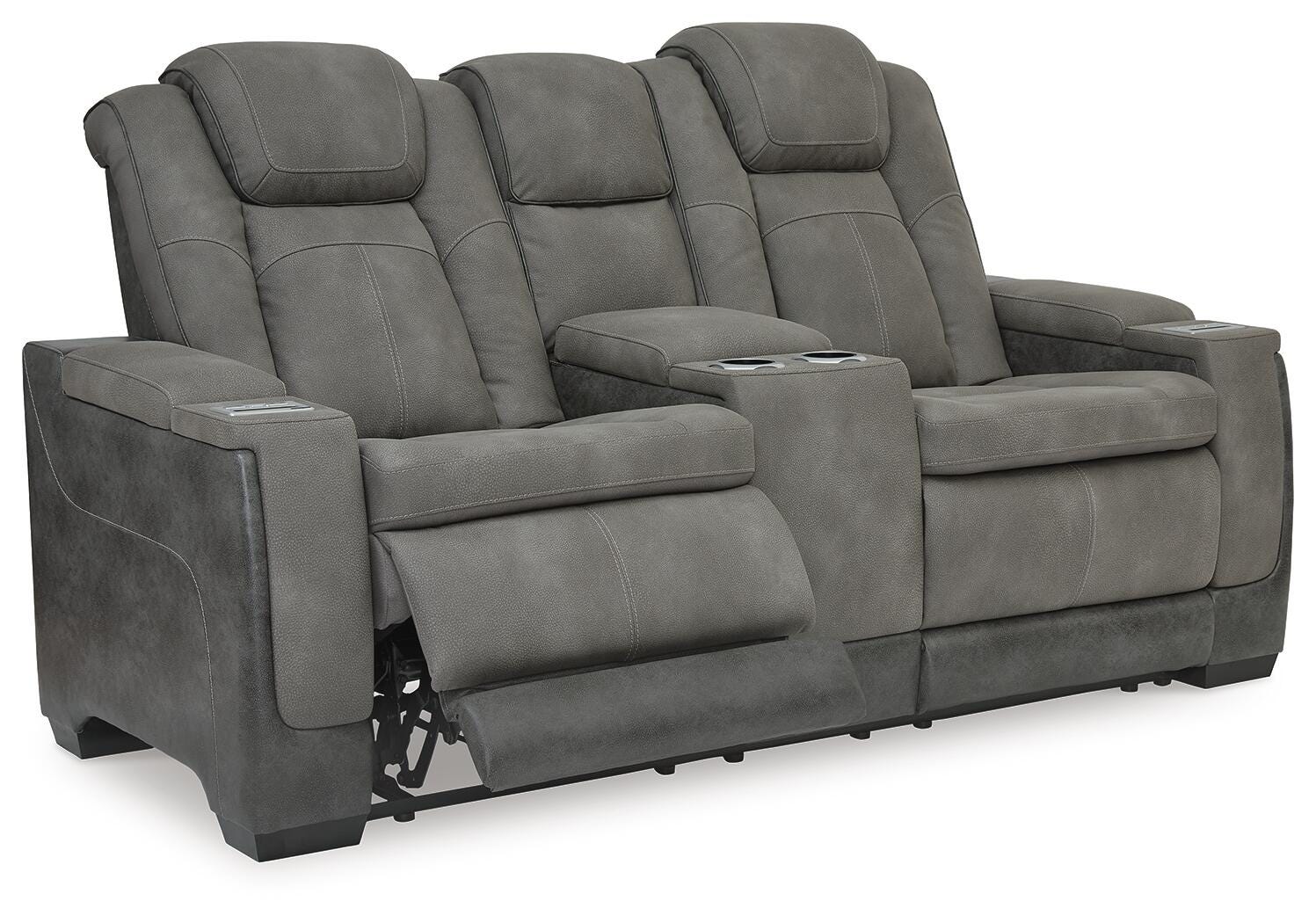 Next-Gen DuraPella Power Reclining Loveseat with Console - Image 49