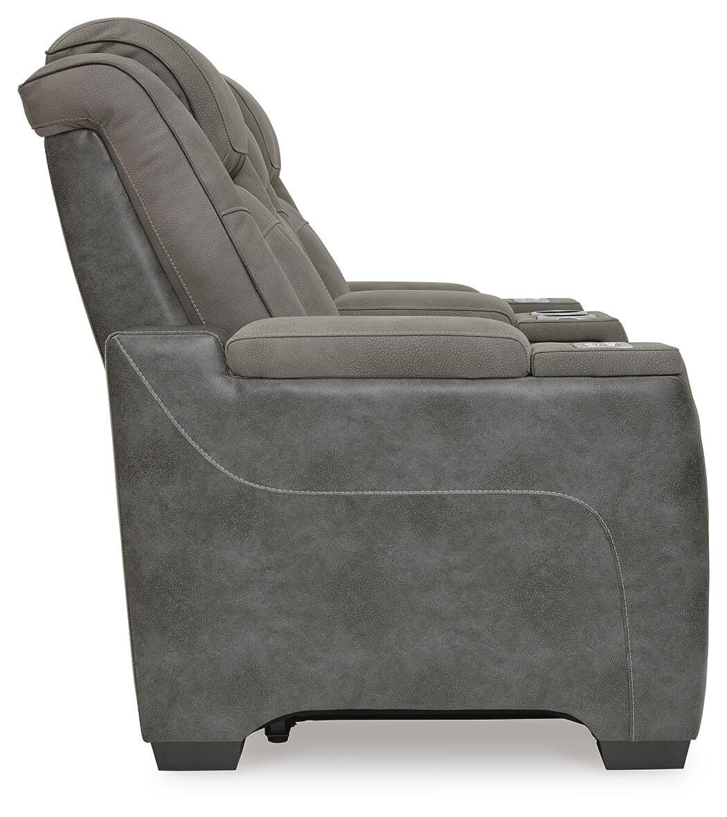 Next-Gen DuraPella Power Reclining Loveseat with Console - Image 50