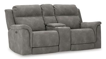 Next-Gen DuraPella Power Reclining Loveseat with Console - Image 16