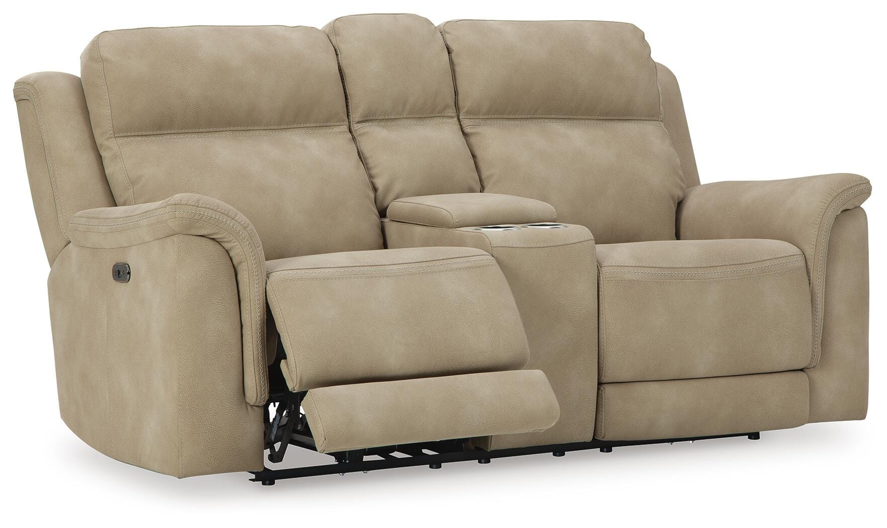 Next-Gen DuraPella Power Reclining Loveseat with Console - Image 7