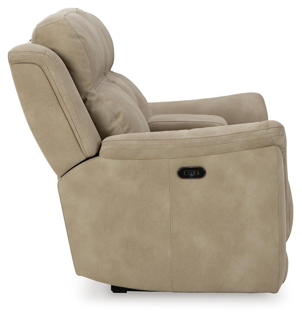 Next-Gen DuraPella Power Reclining Loveseat with Console - Image 9