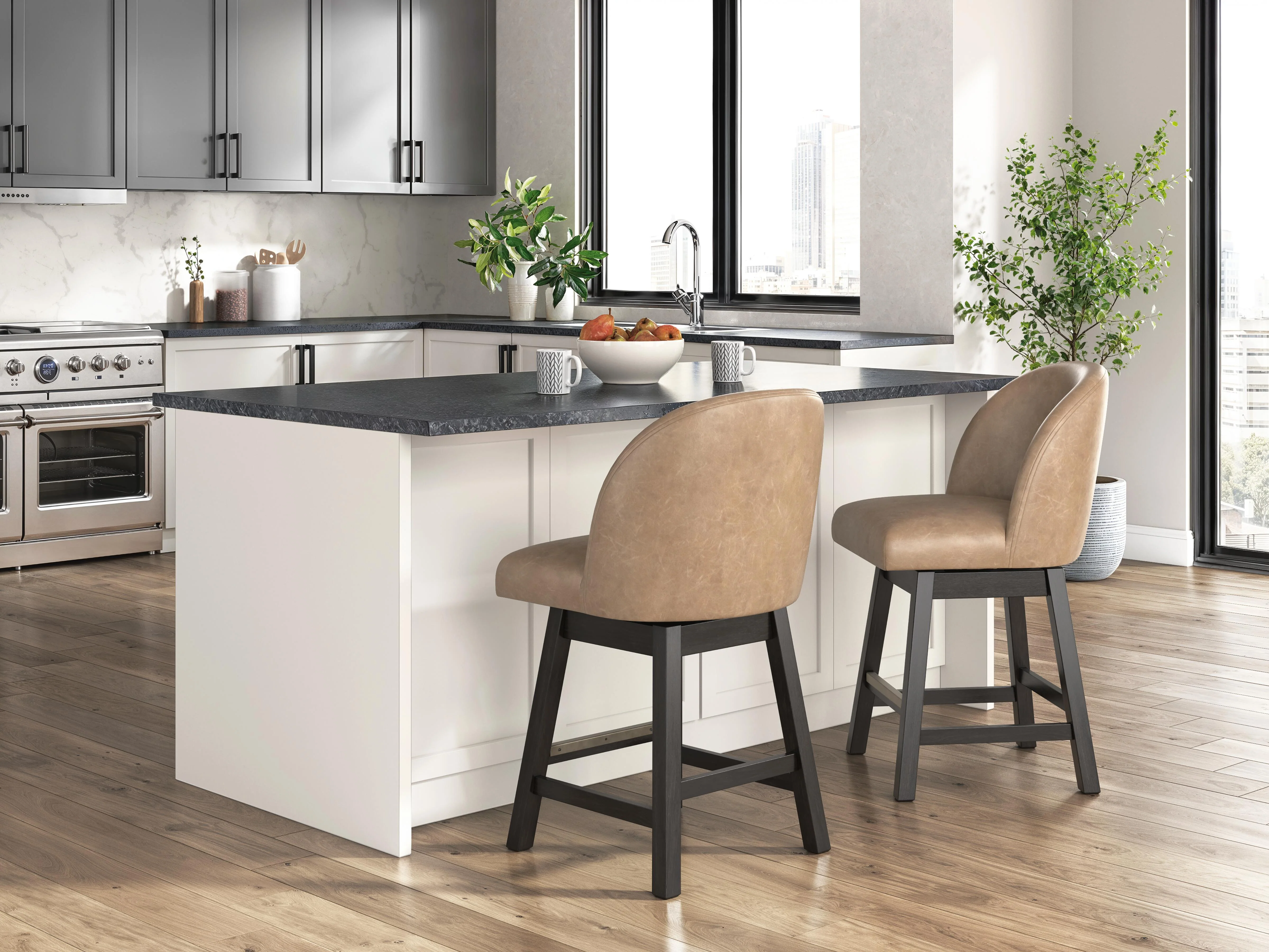 Neymorton Counter Height Barstool (Set of 2) - Image 7