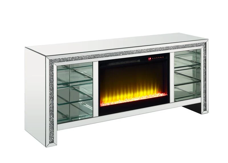 Noralie TV Stand w/Fireplace & LED - Image 12
