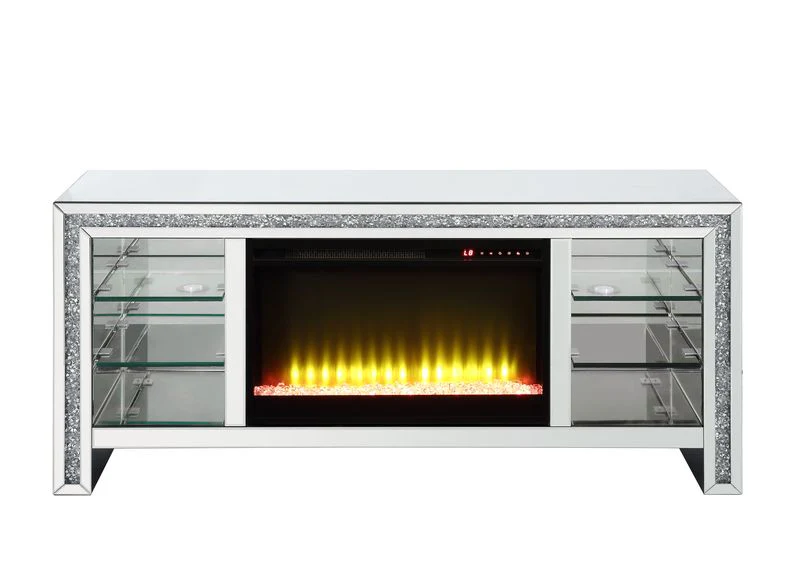 Noralie TV Stand w/Fireplace & LED - Image 13