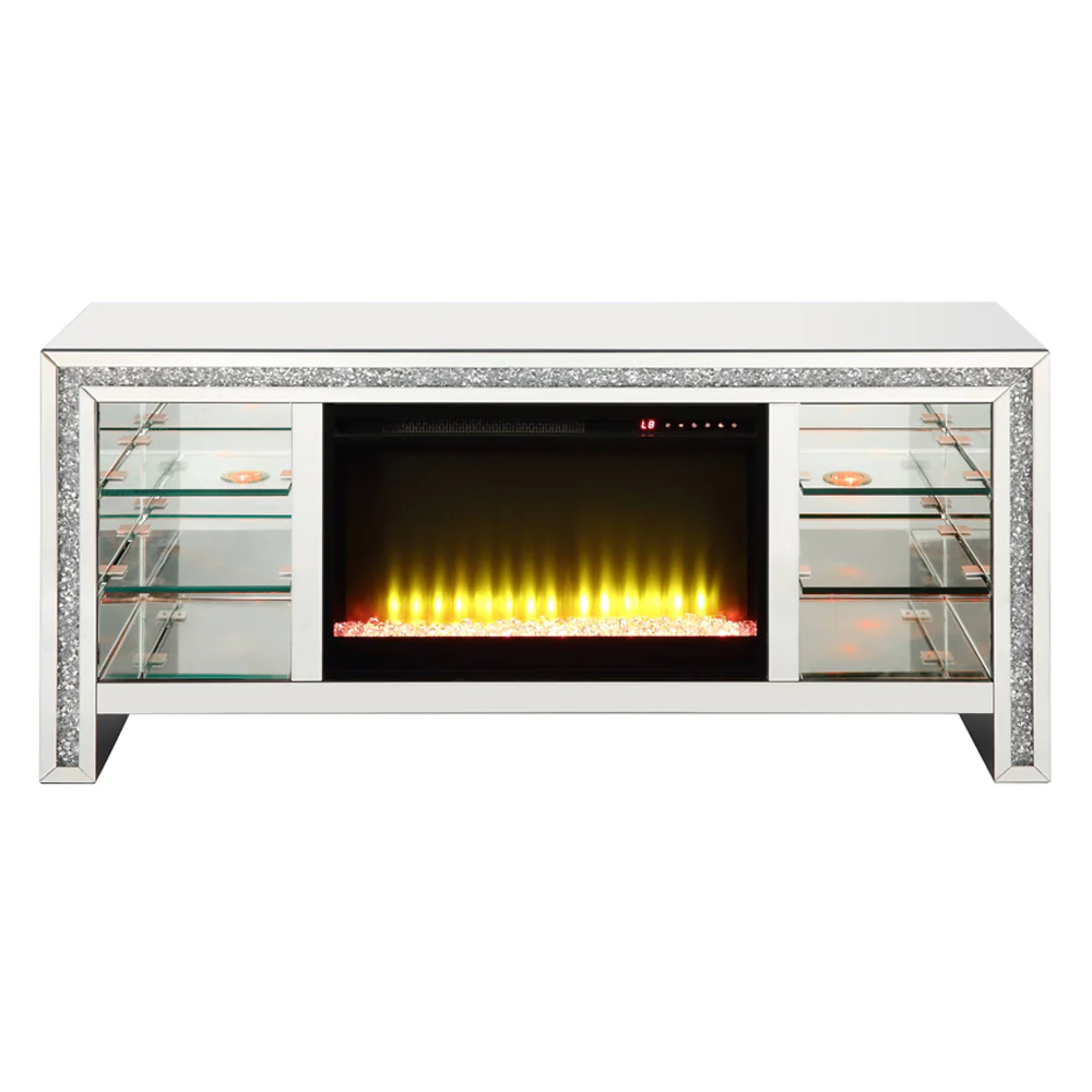 Noralie TV Stand w/Fireplace & LED - Image 8