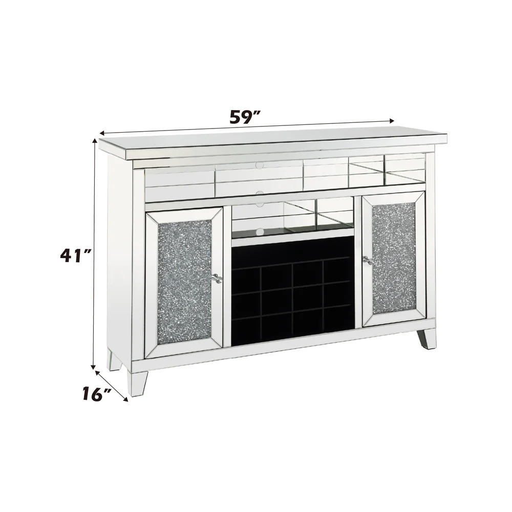 Noralie Wine Cabinet w/LED - Image 2