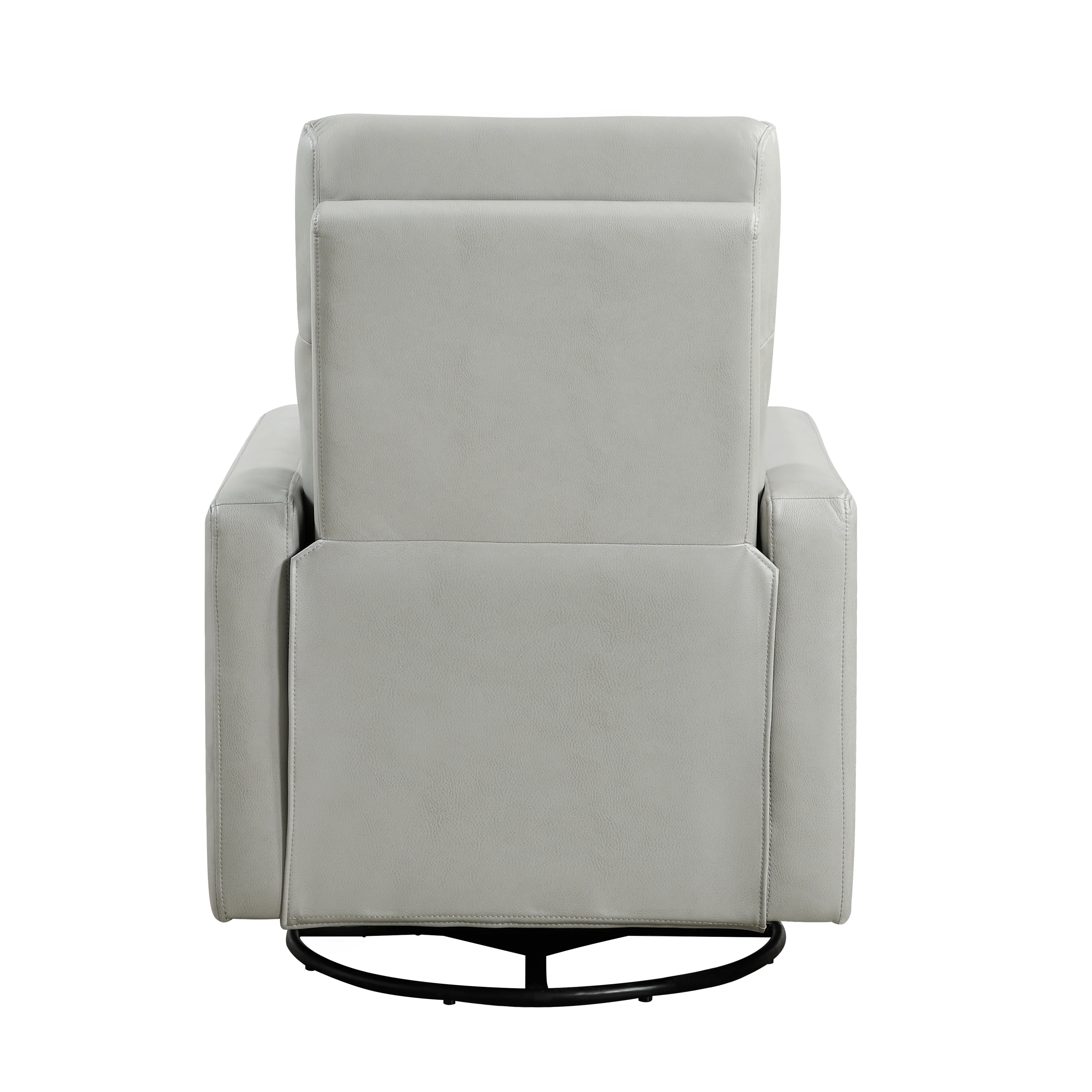 Olathe Swivel Glider Reclining Chair in Gray - 9504SM-1 - Image 4