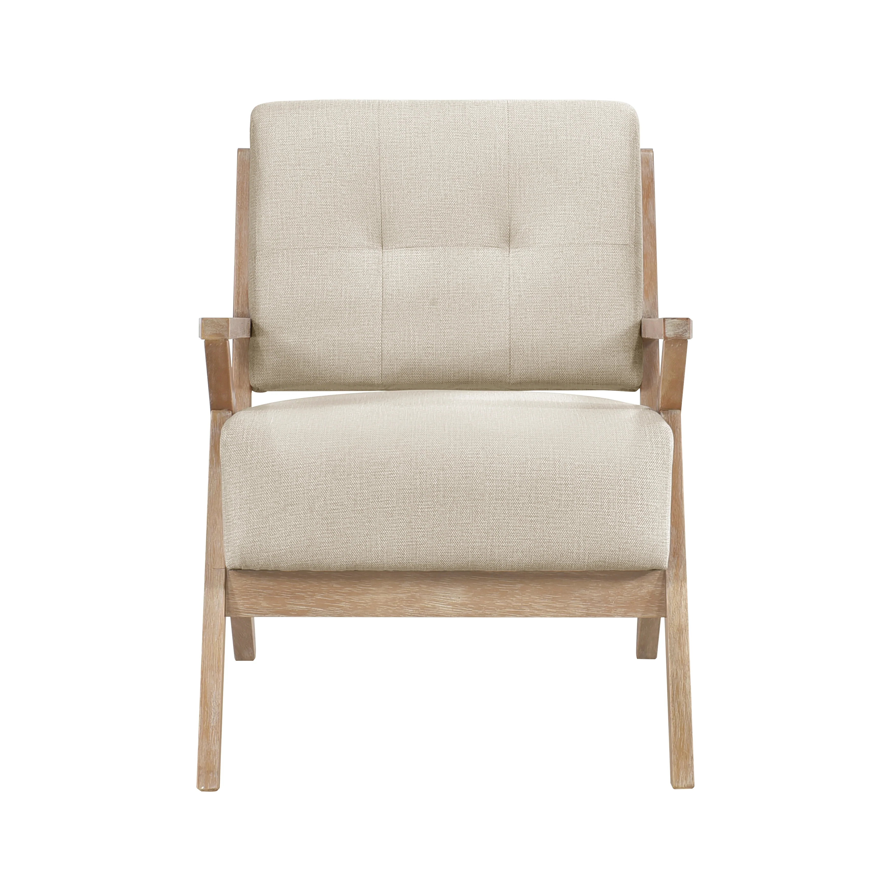Ollen Accent Chair in Beige - 1211SN-1 - Image 2