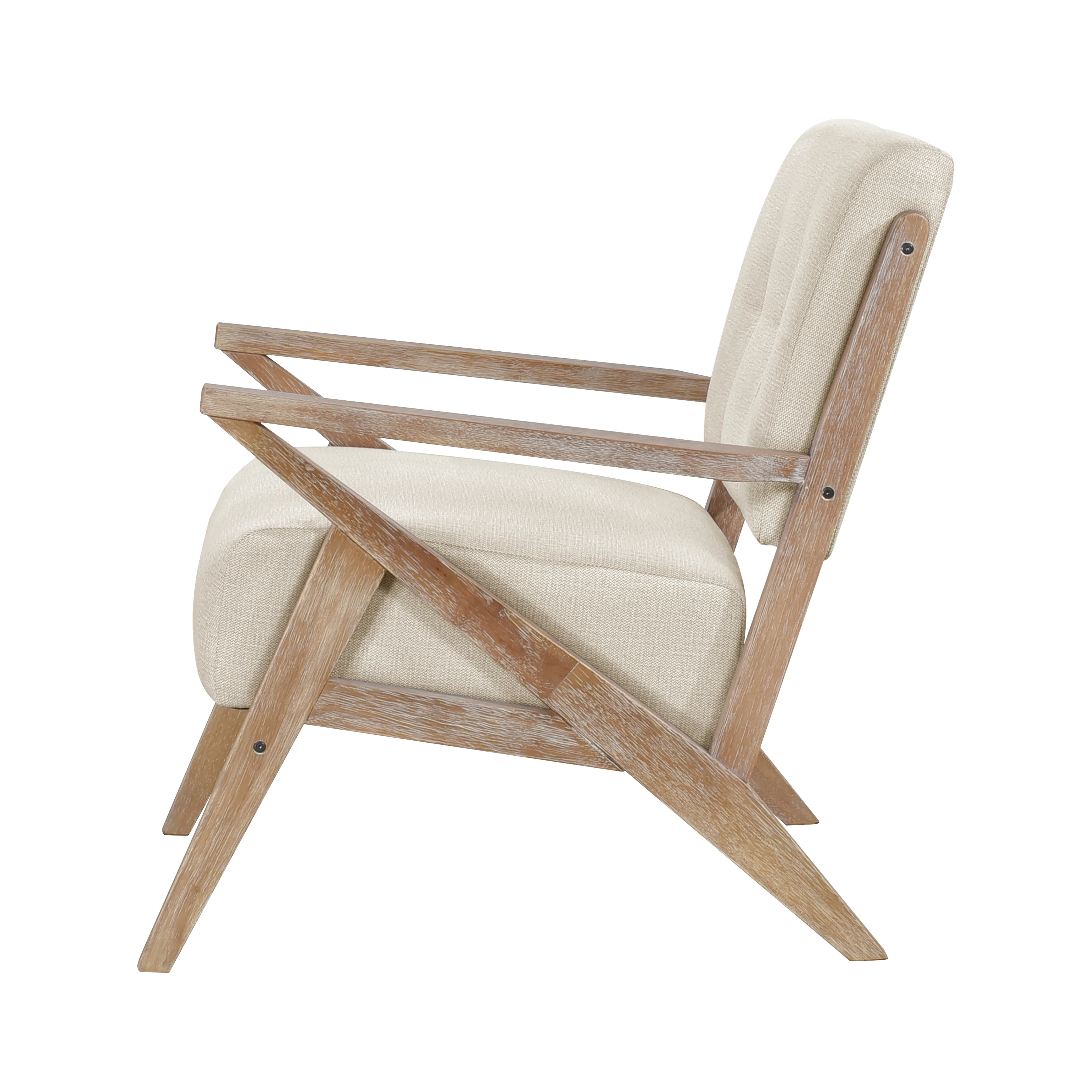 Ollen Accent Chair in Beige - 1211SN-1 - Image 3