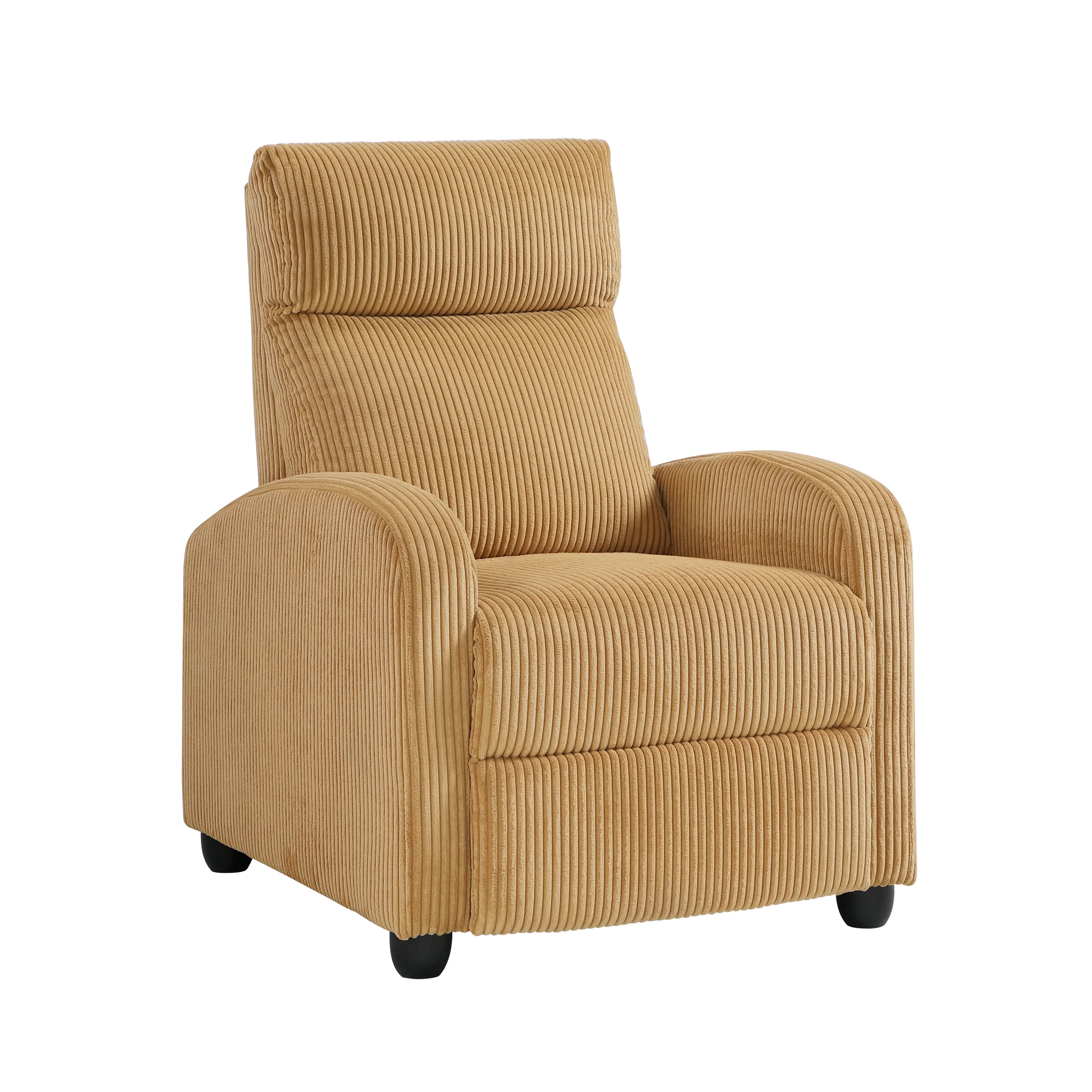 Parsons Push Back Reclining Chair in Yellow - 9588YLW-1PB - Image 2
