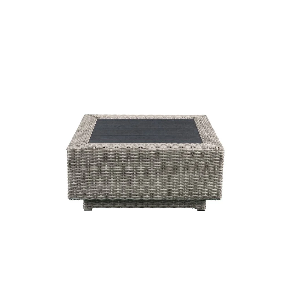 Patio Sectional Sofa w/4 Pillows & Coffee Table - Image 7