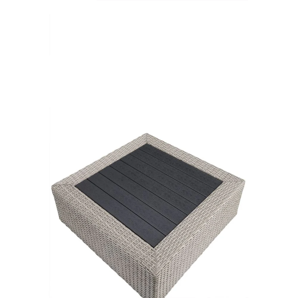 Patio Sectional Sofa w/4 Pillows & Coffee Table - Image 8