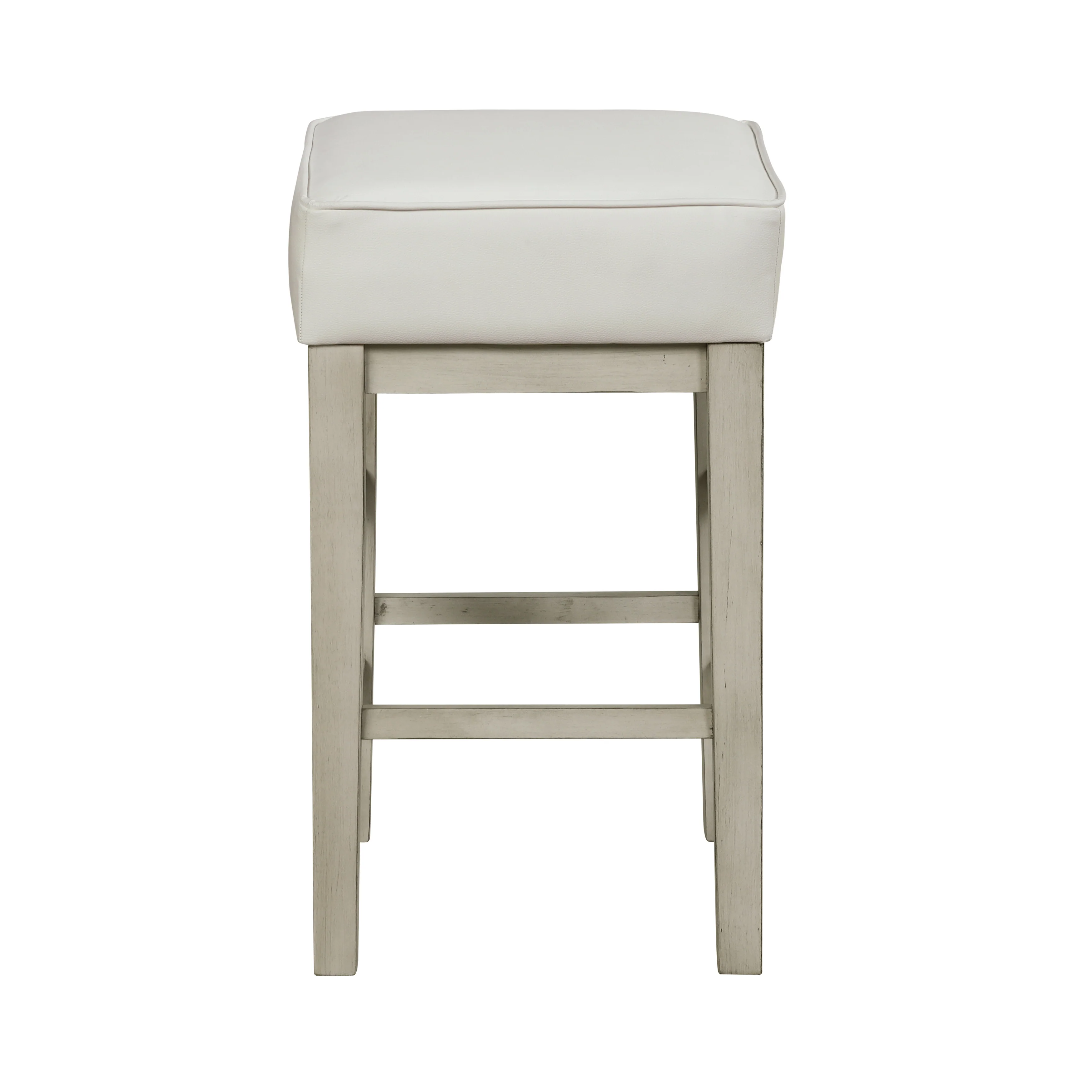 Pittsville Counter Height Stool in White/Beige - 5684WH-24 - Image 2