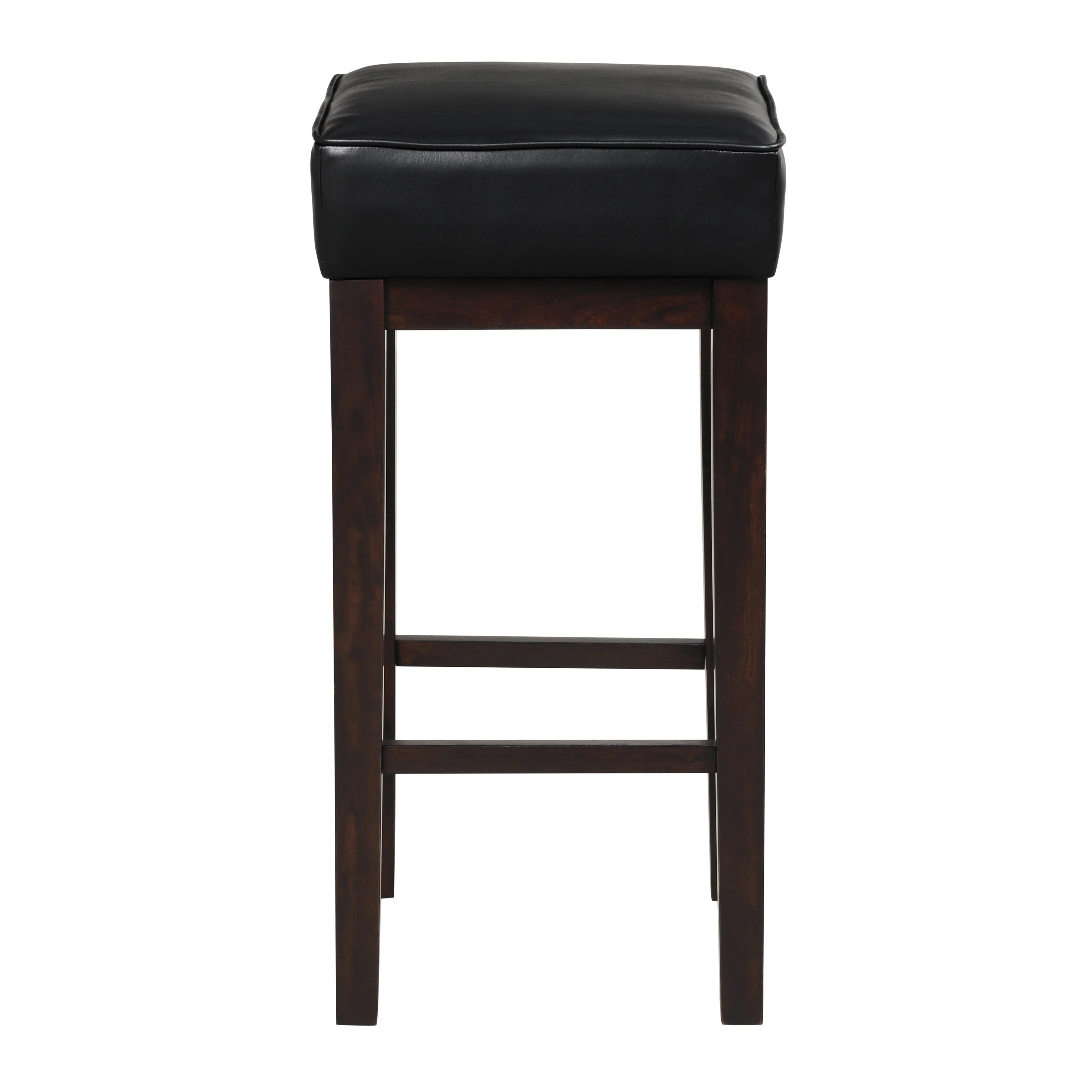 Pittsville Pub Height Stool in Black/Espresso - 5684BK-29 - Image 2