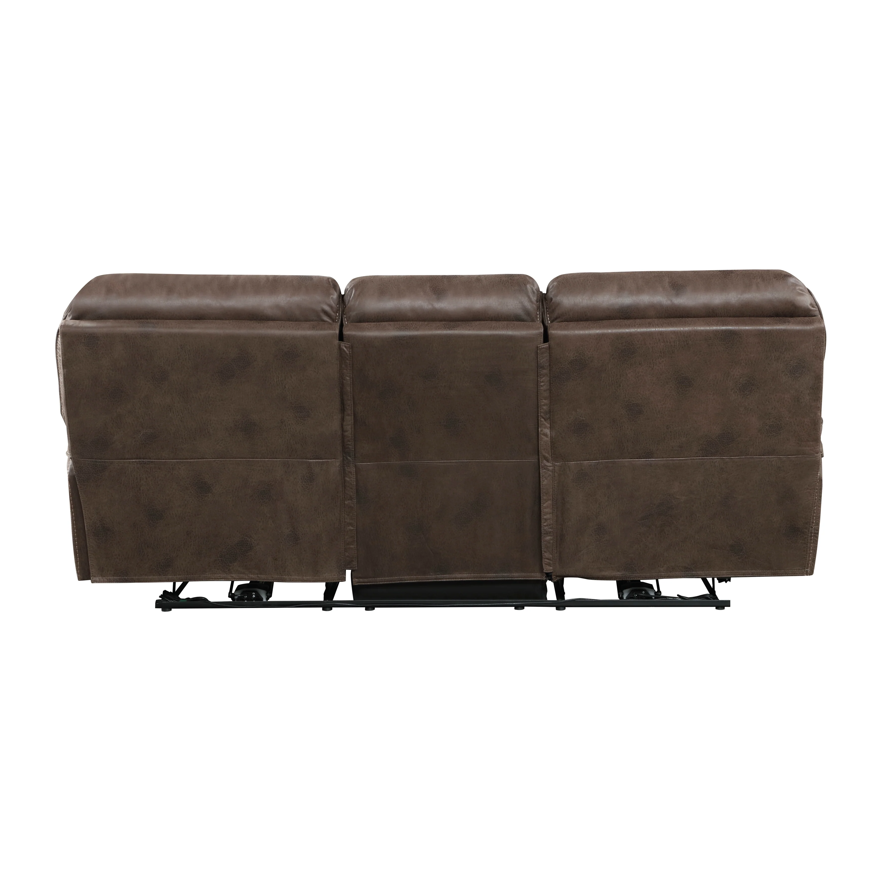 Proctor Power Double Reclining Sofa in Brown - 8517BRW-3PW - Image 3