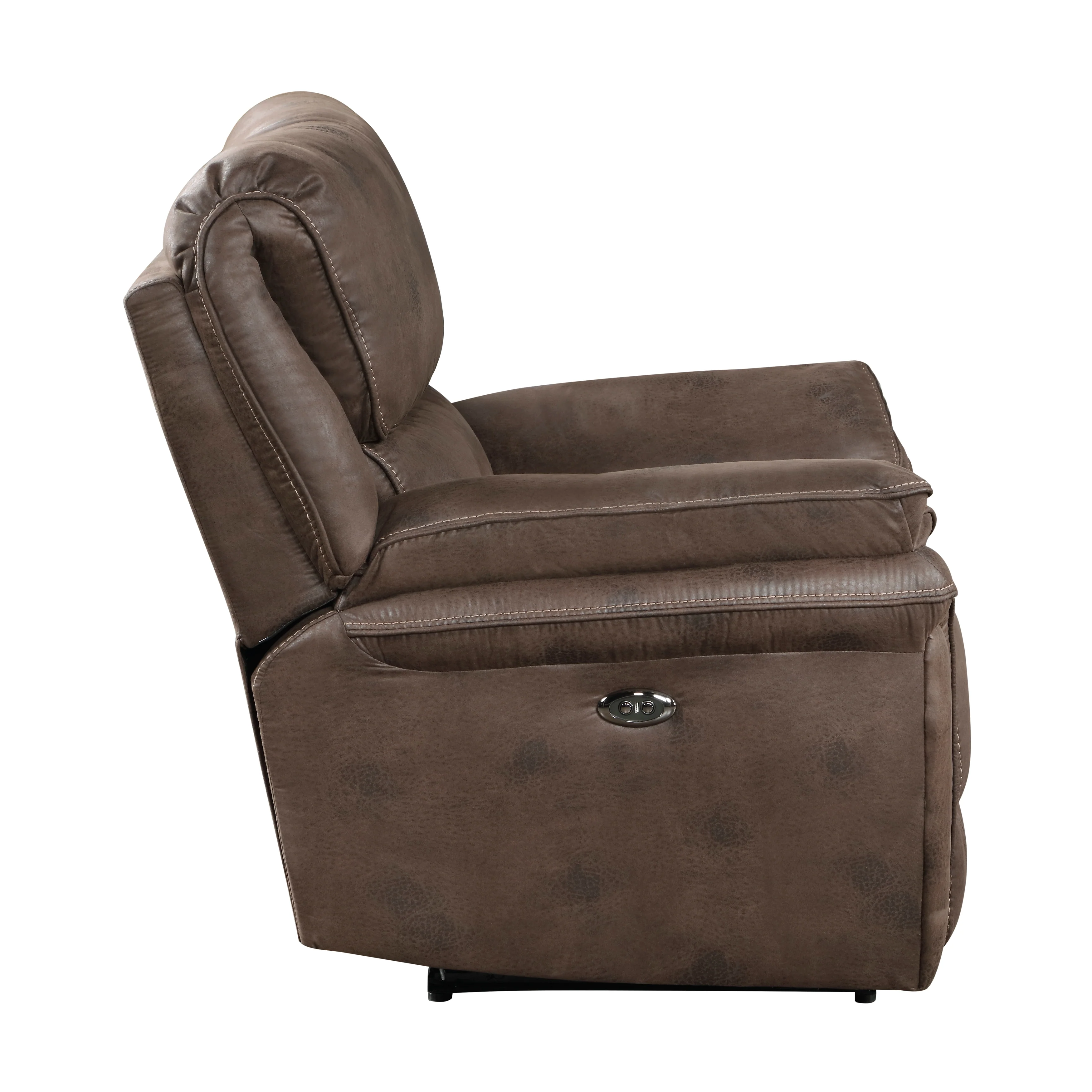 Proctor Power Reclining Chair in Brown - 8517BRW-1PW - Image 3