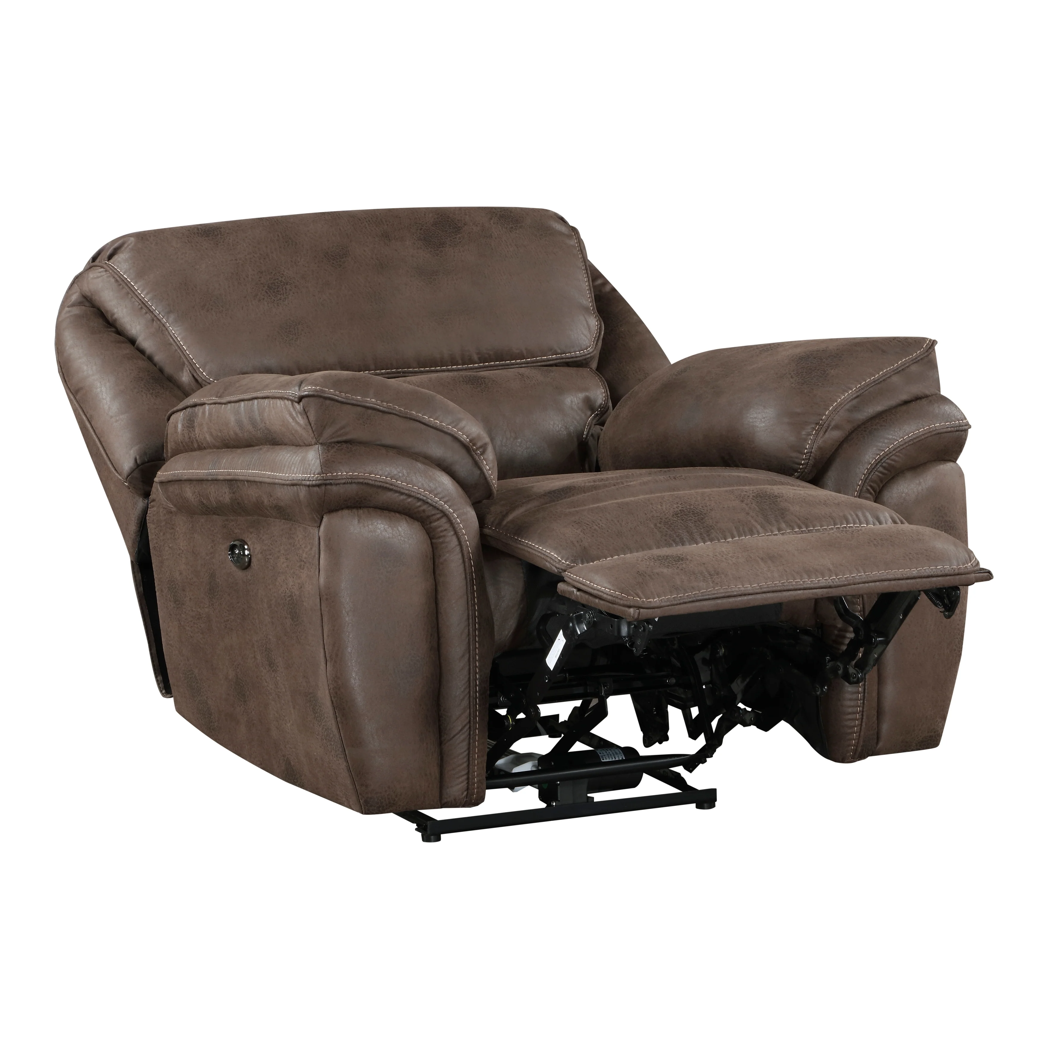Proctor Power Reclining Chair in Brown - 8517BRW-1PW - Image 5
