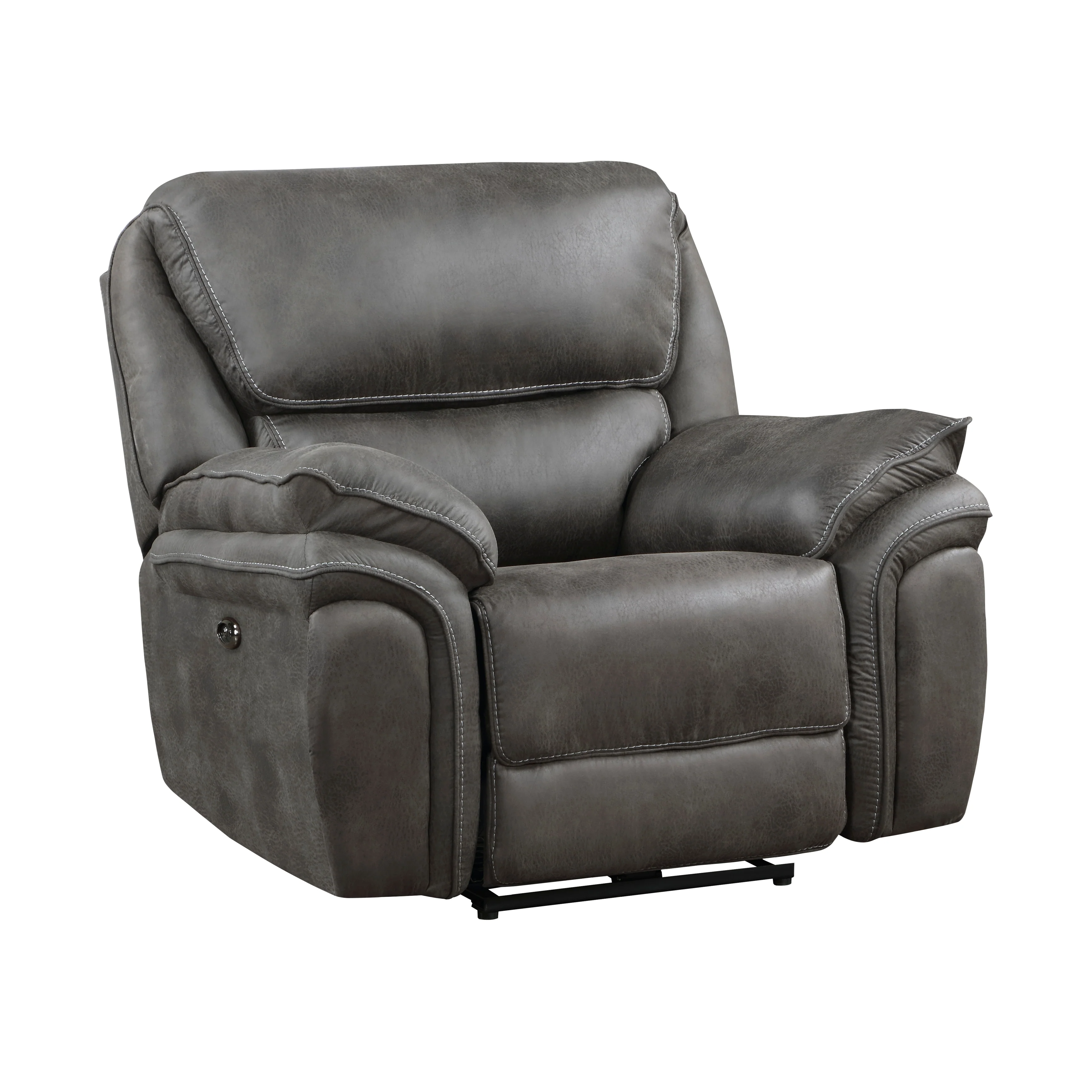 Proctor Power Reclining Chair in Gray - 8517GRY-1PW - Image 2