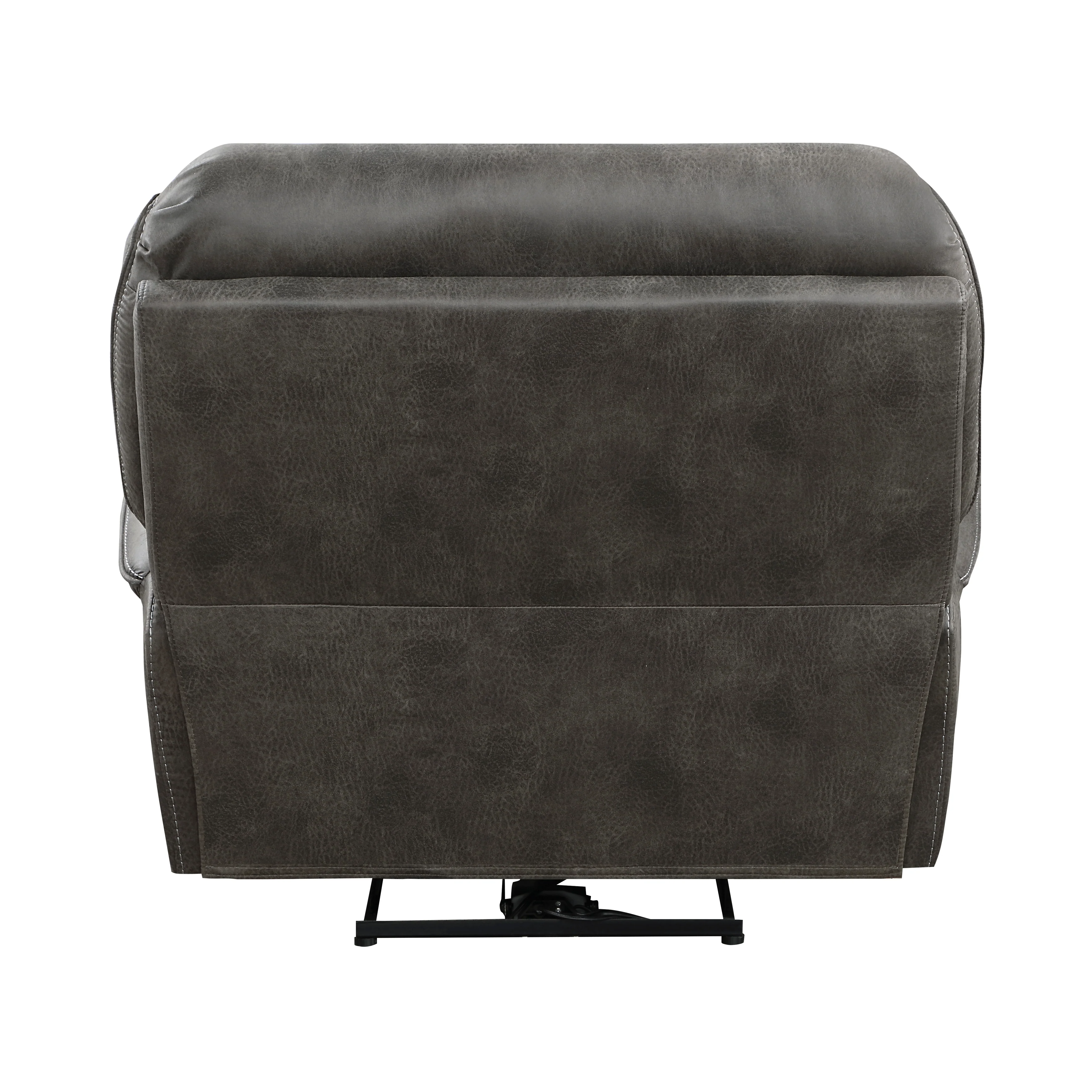 Proctor Power Reclining Chair in Gray - 8517GRY-1PW - Image 4