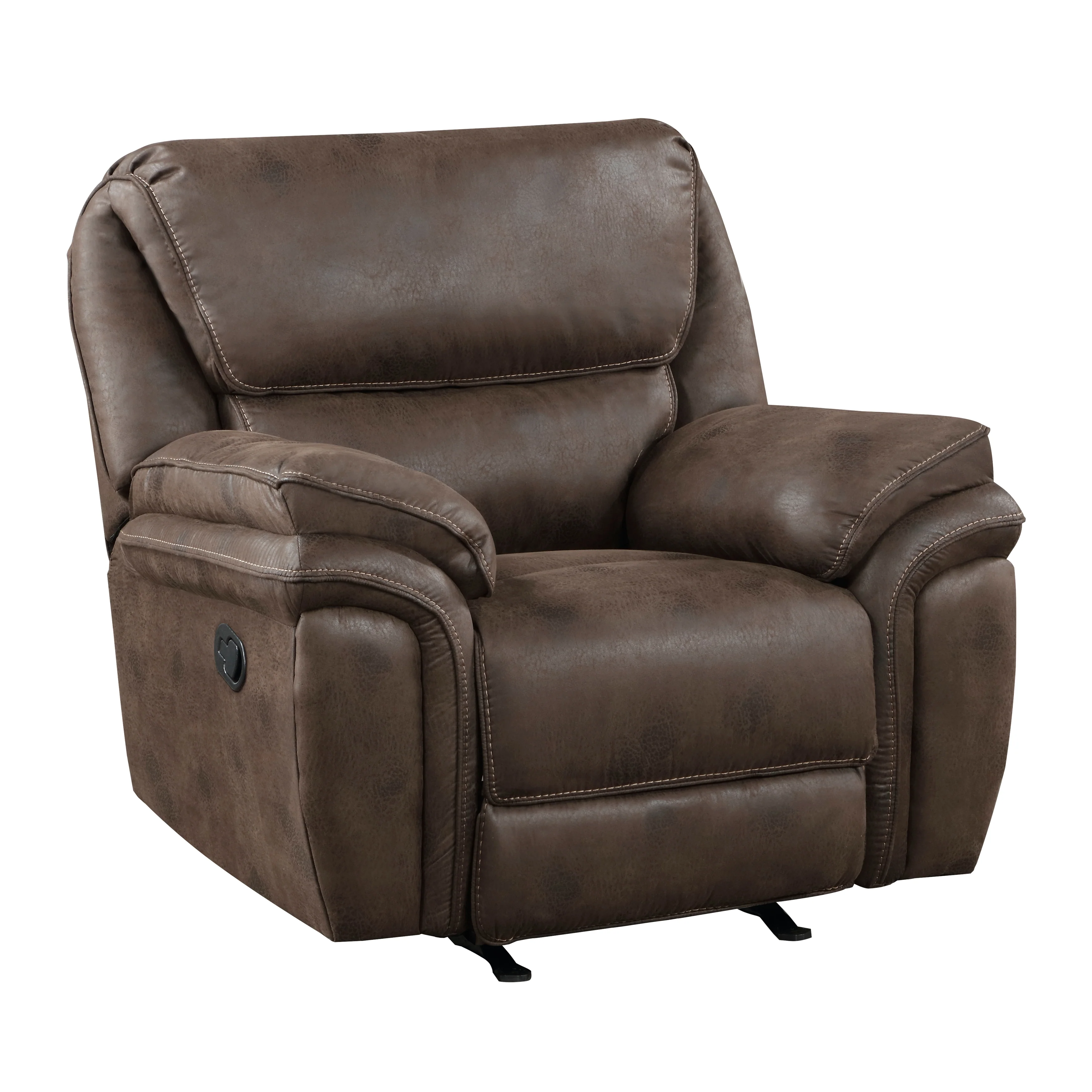 Proctor Rocker Reclining Chair in Brown - 8517BRW-1 - Image 3