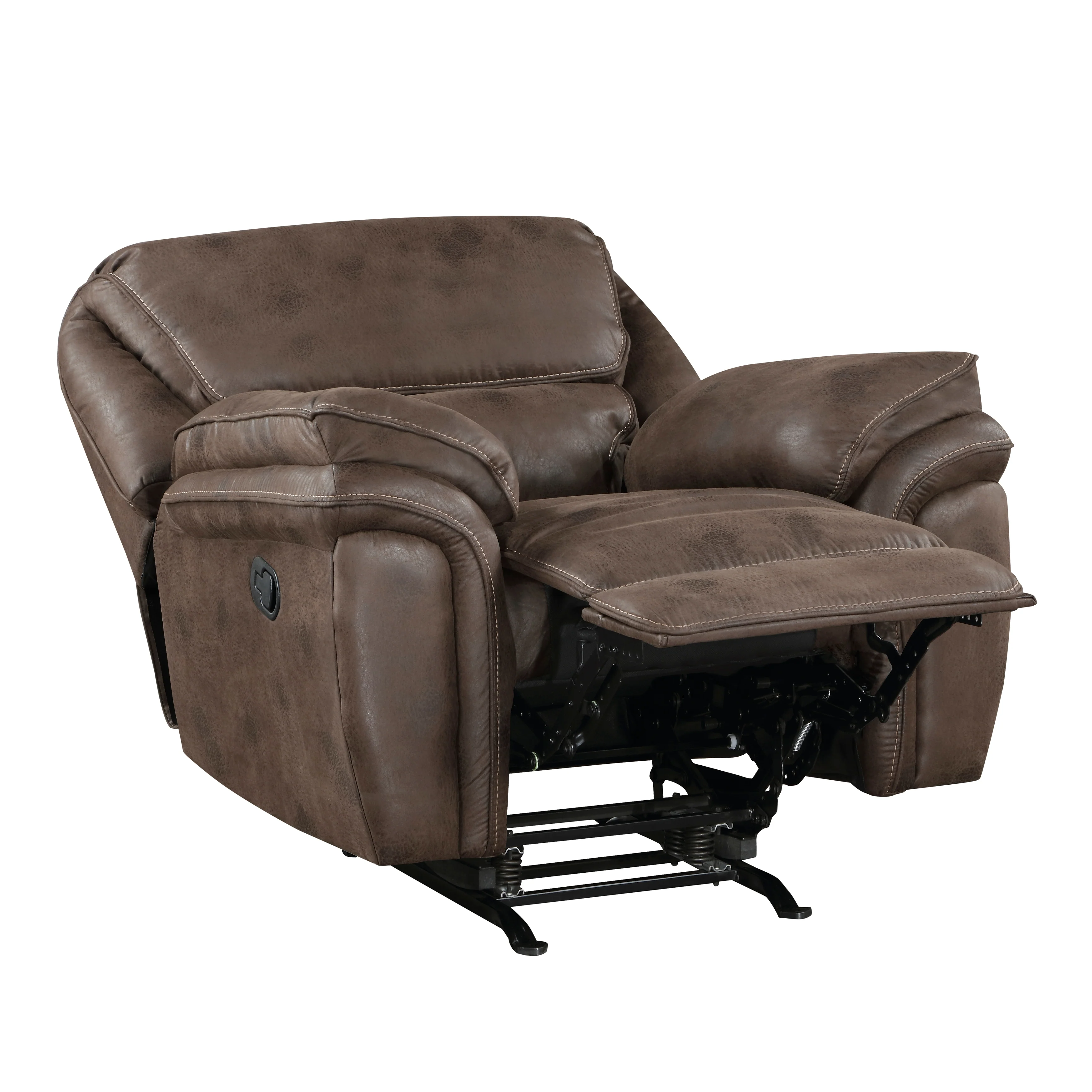 Proctor Rocker Reclining Chair in Brown - 8517BRW-1 - Image 6
