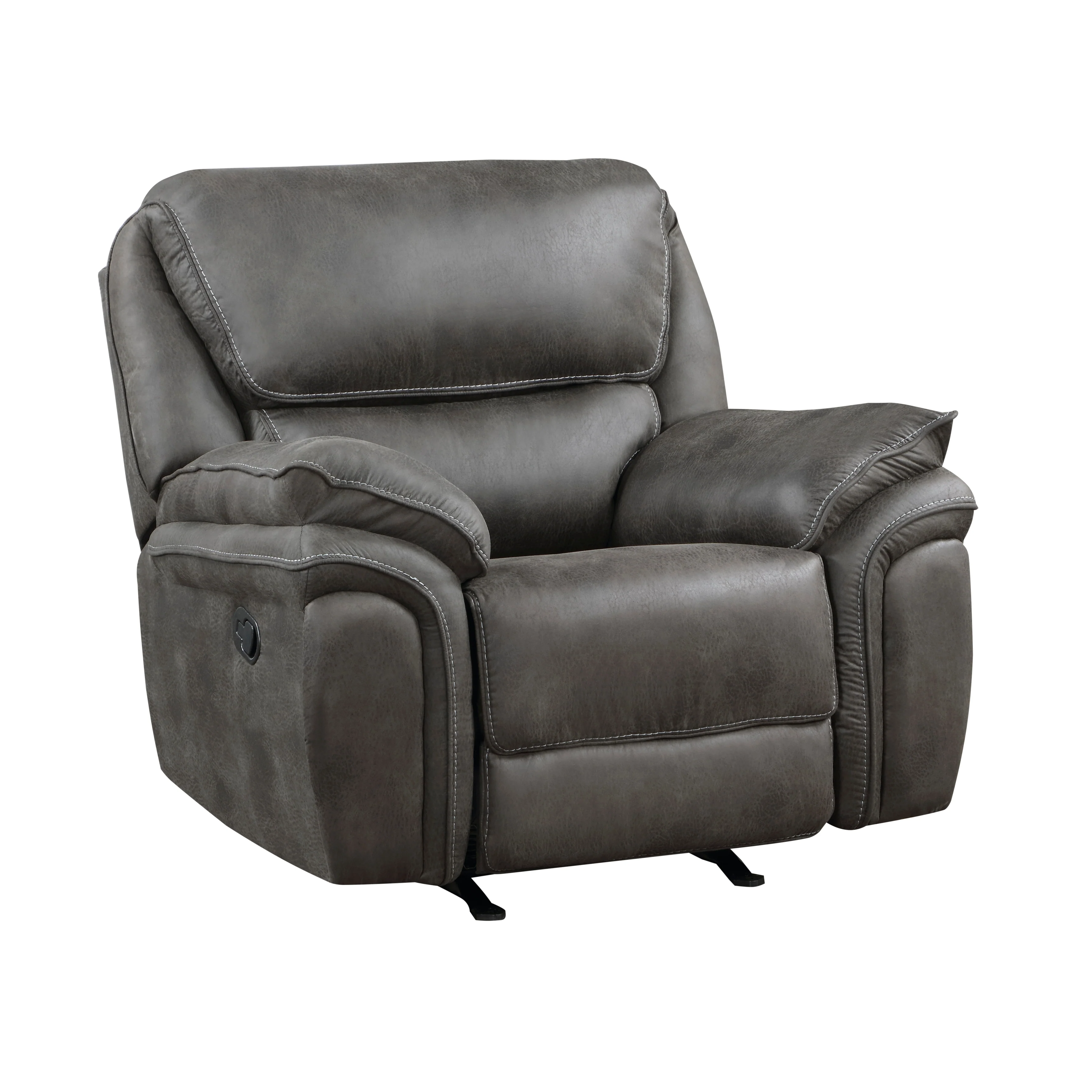 Proctor Rocker Reclining Chair in Gray - 8517GRY-1 - Image 4