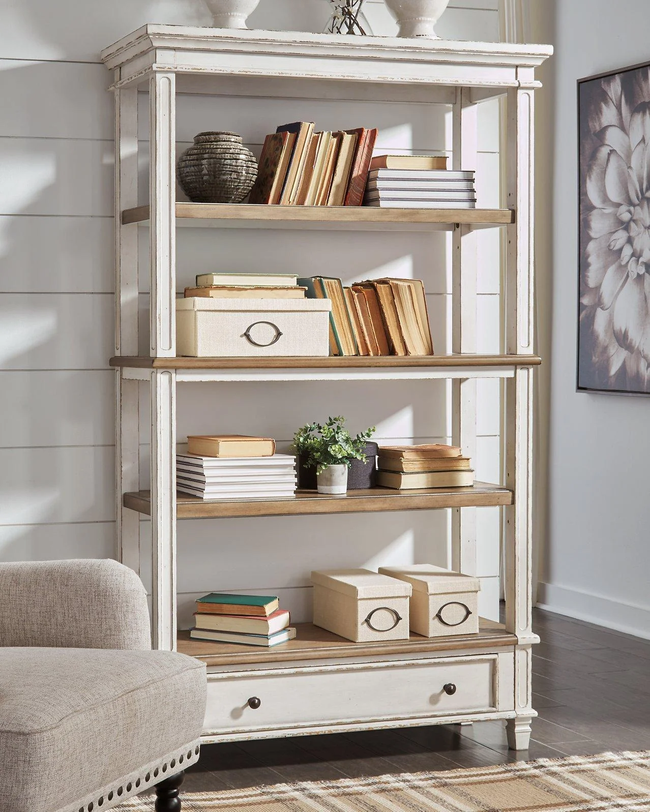Realyn 75" Bookcase - Image 2