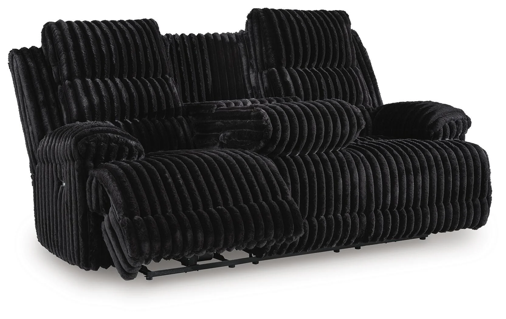 Rhine Falls Power Reclining Sofa with Drop Down Table - Image 5