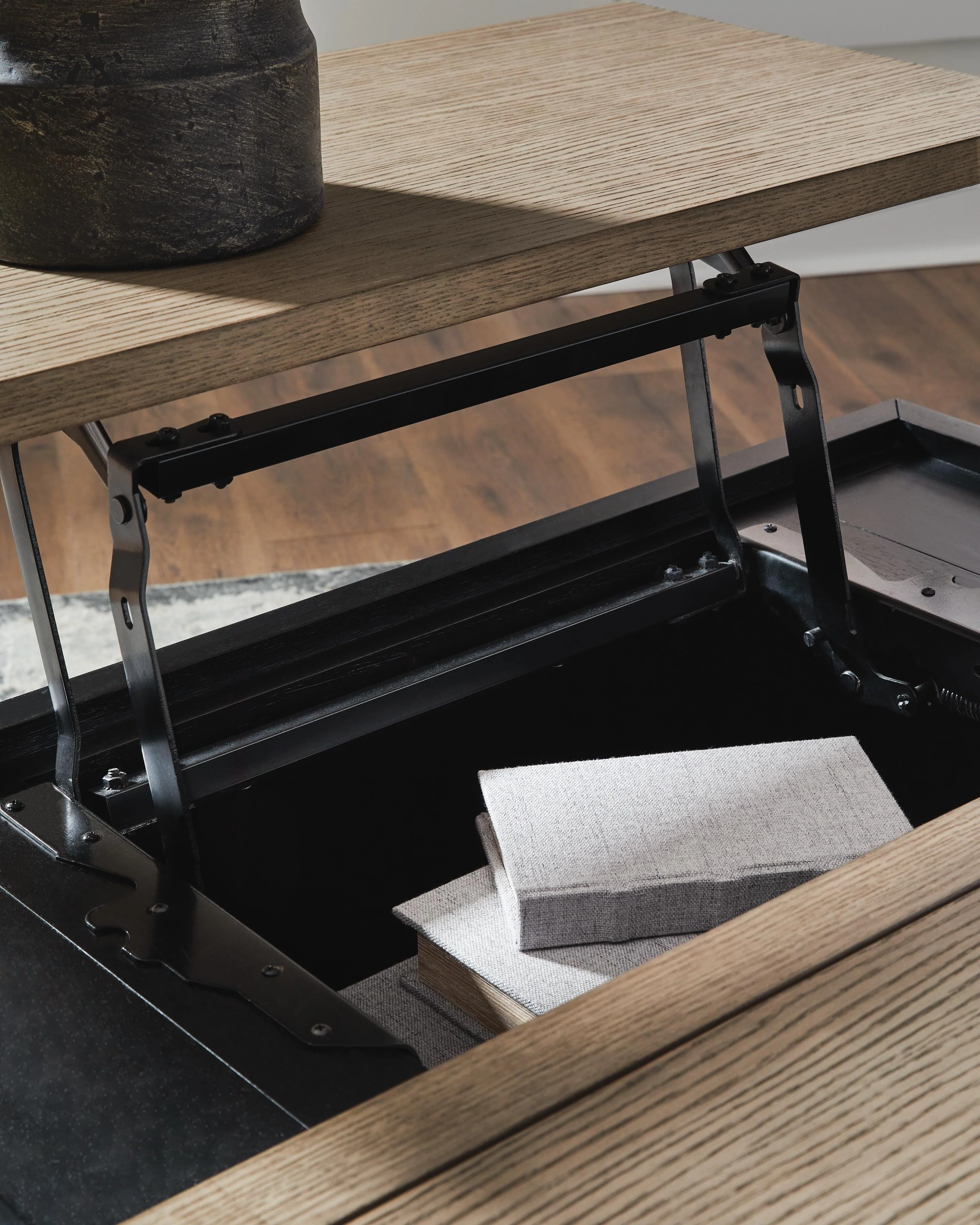 Rylandyn Lift-Top Coffee Table - Image 9