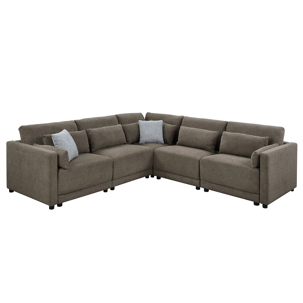 Rylie Modular - Wedge w/3 Pillows - Image 5